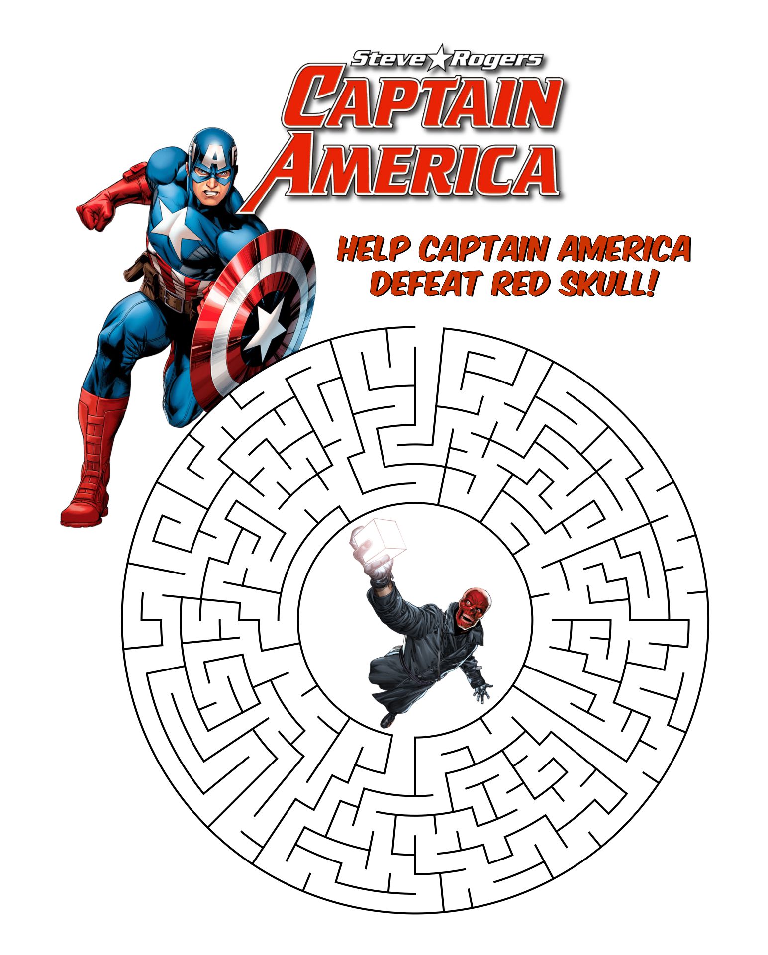 Superhero Mazes - 10 Free PDF Printables | Printablee