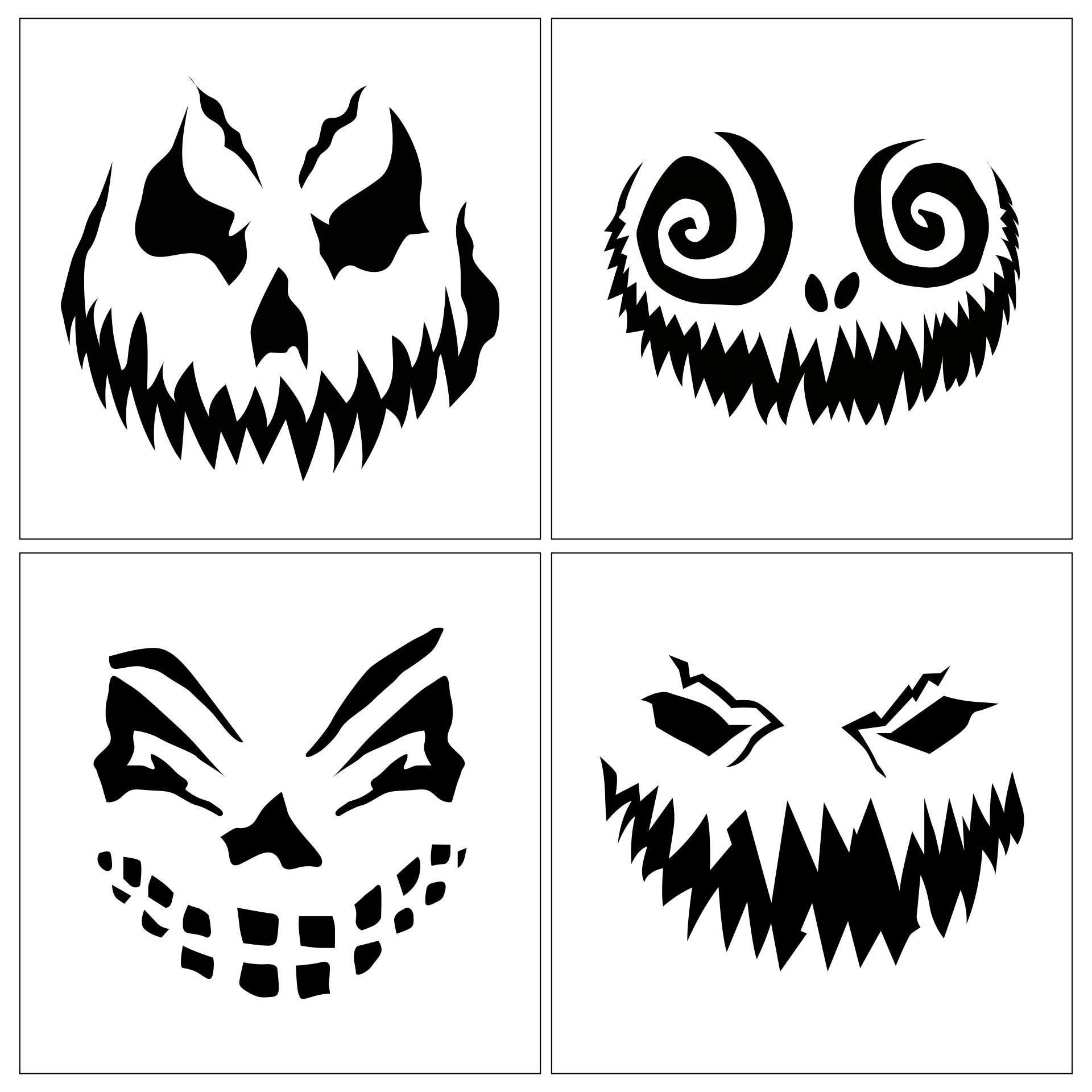 Free Printable Cut Out Halloween Decorations