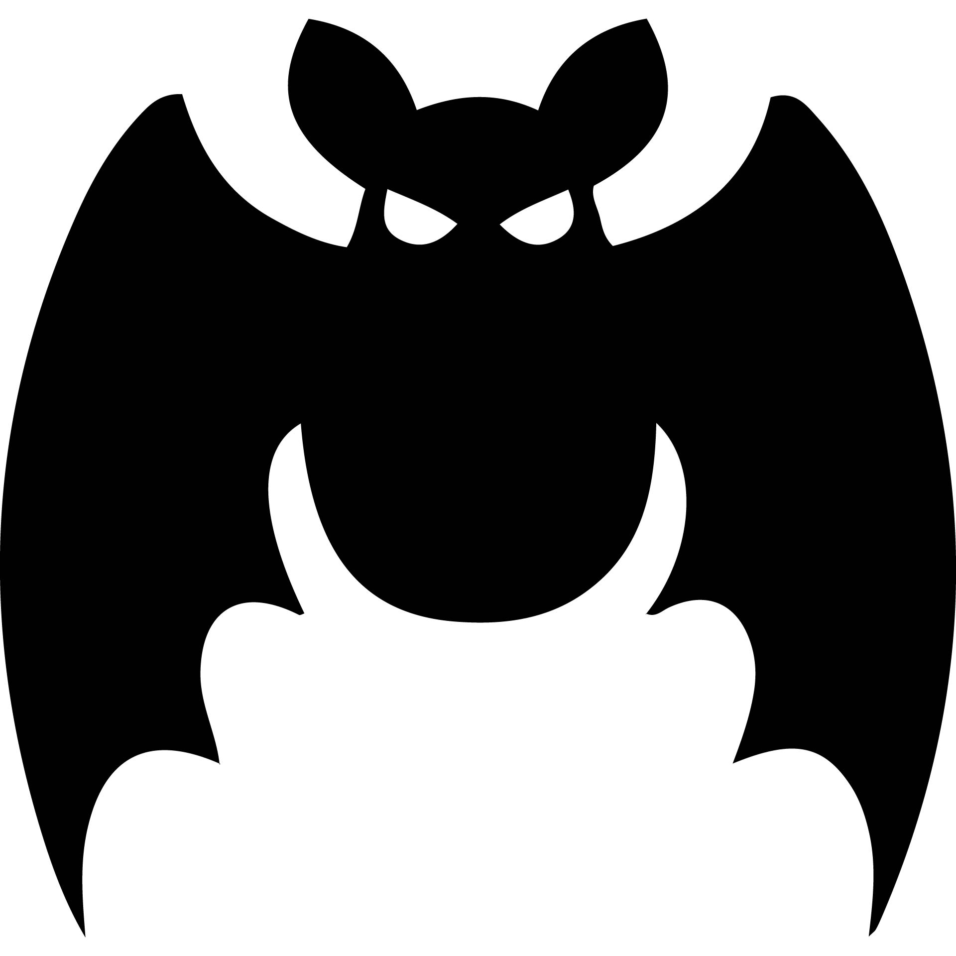Halloween Bat Template to Print