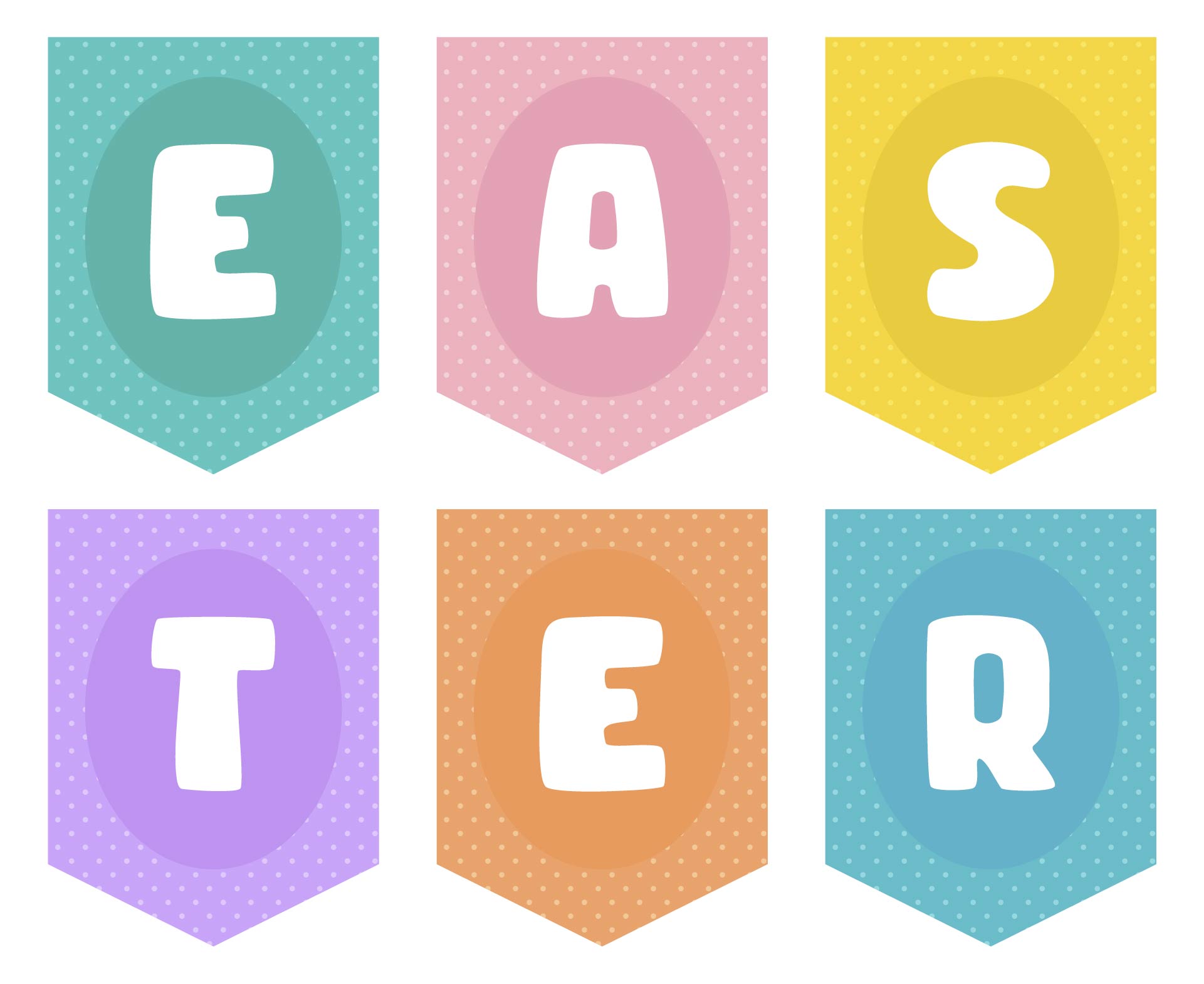 Printable Easter Banner