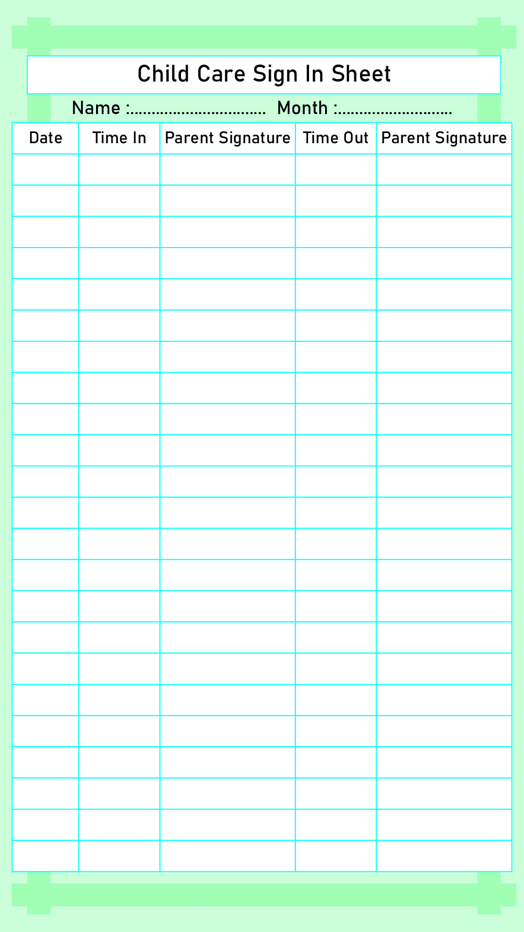 Key Sign Out Sheet Template from www.printablee.com