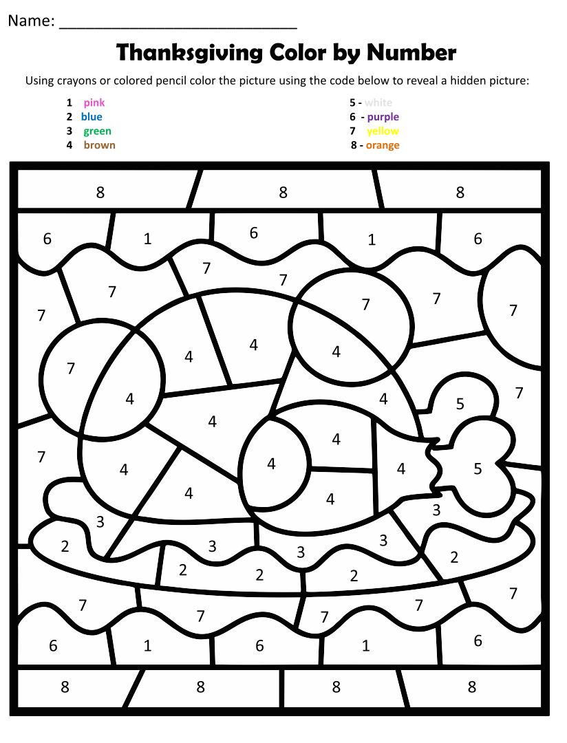 Thanksgiving Coloring Pages