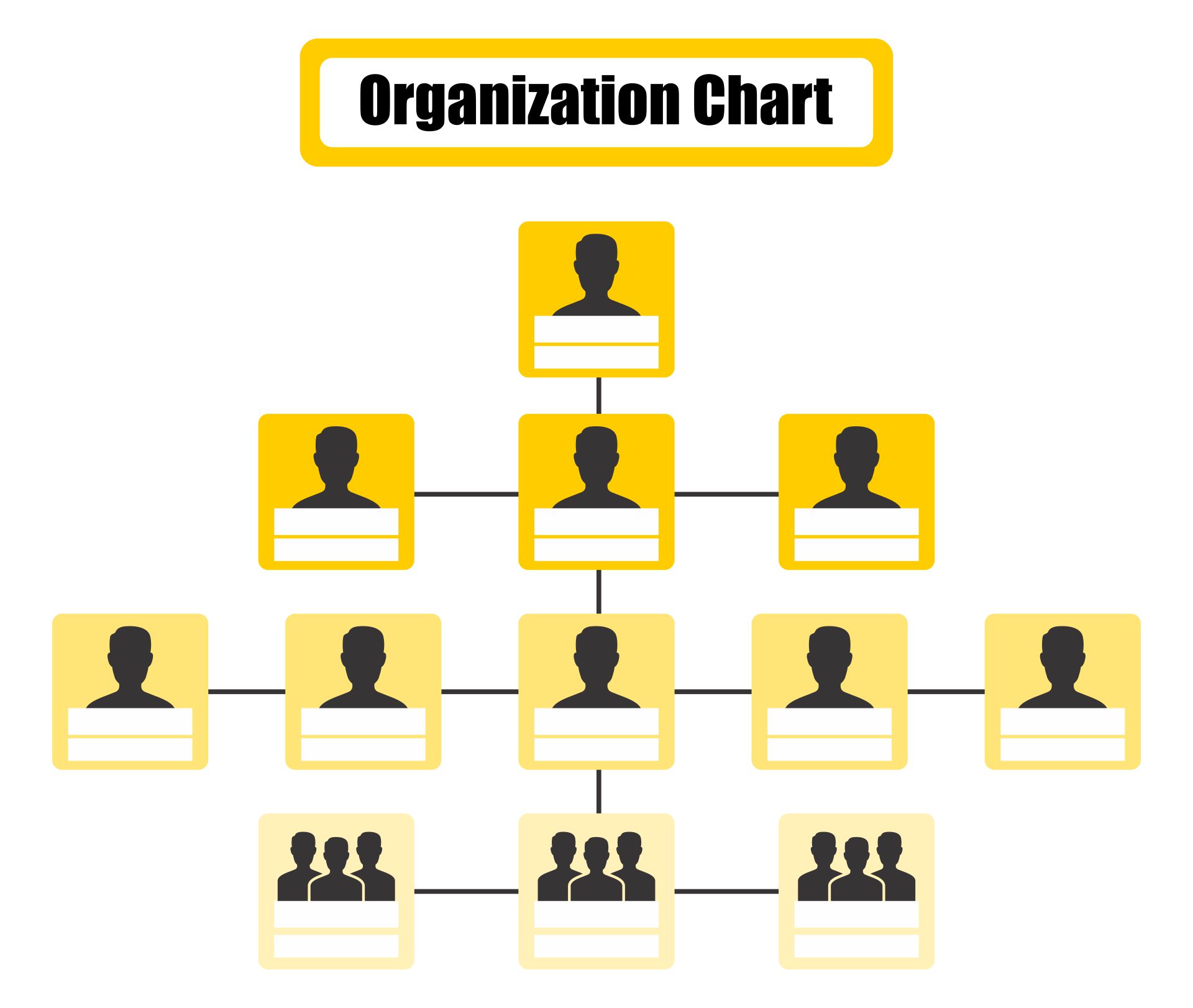 Table of Organization Chart Template