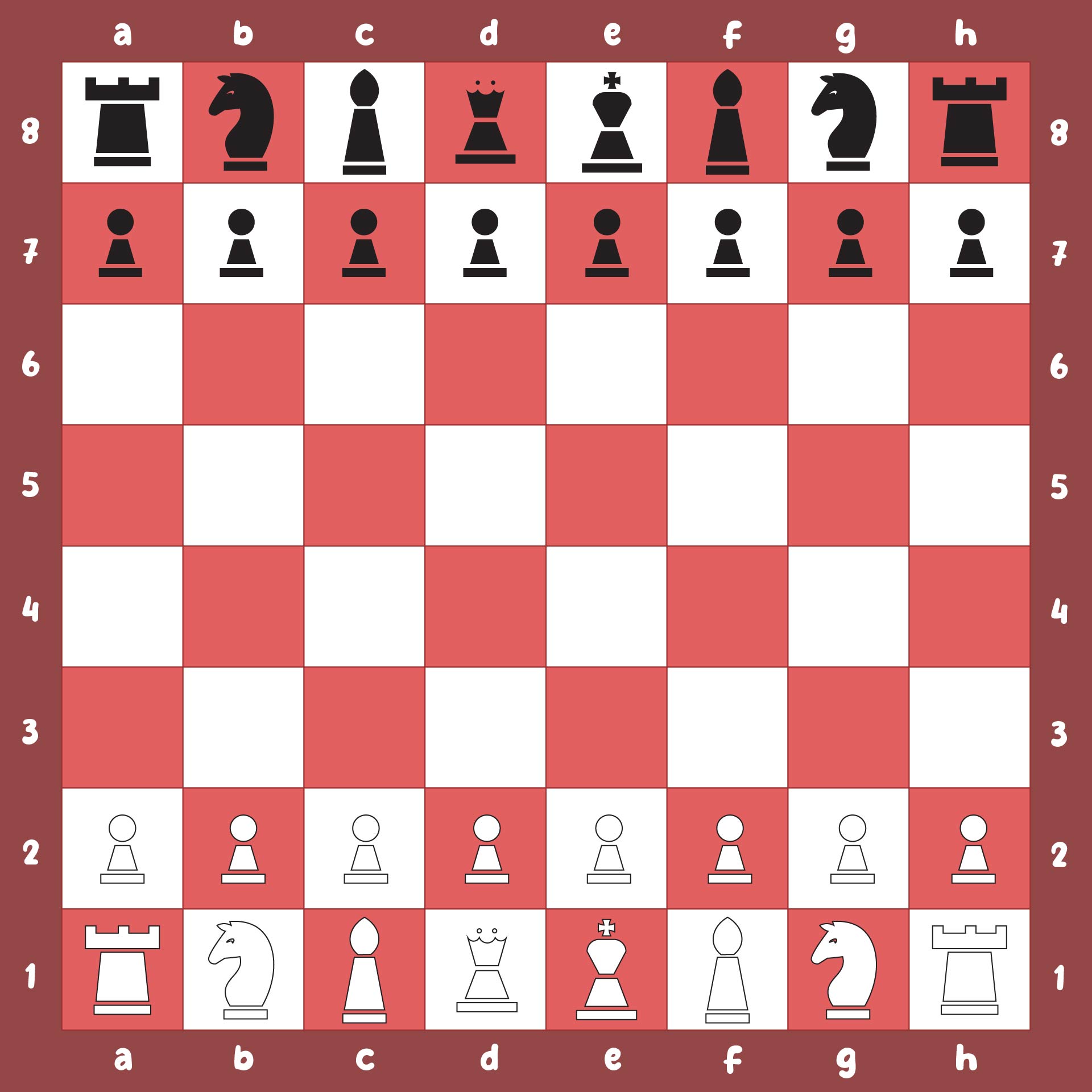 Chess Board Game Pieces 10 Free PDF Printables Printablee