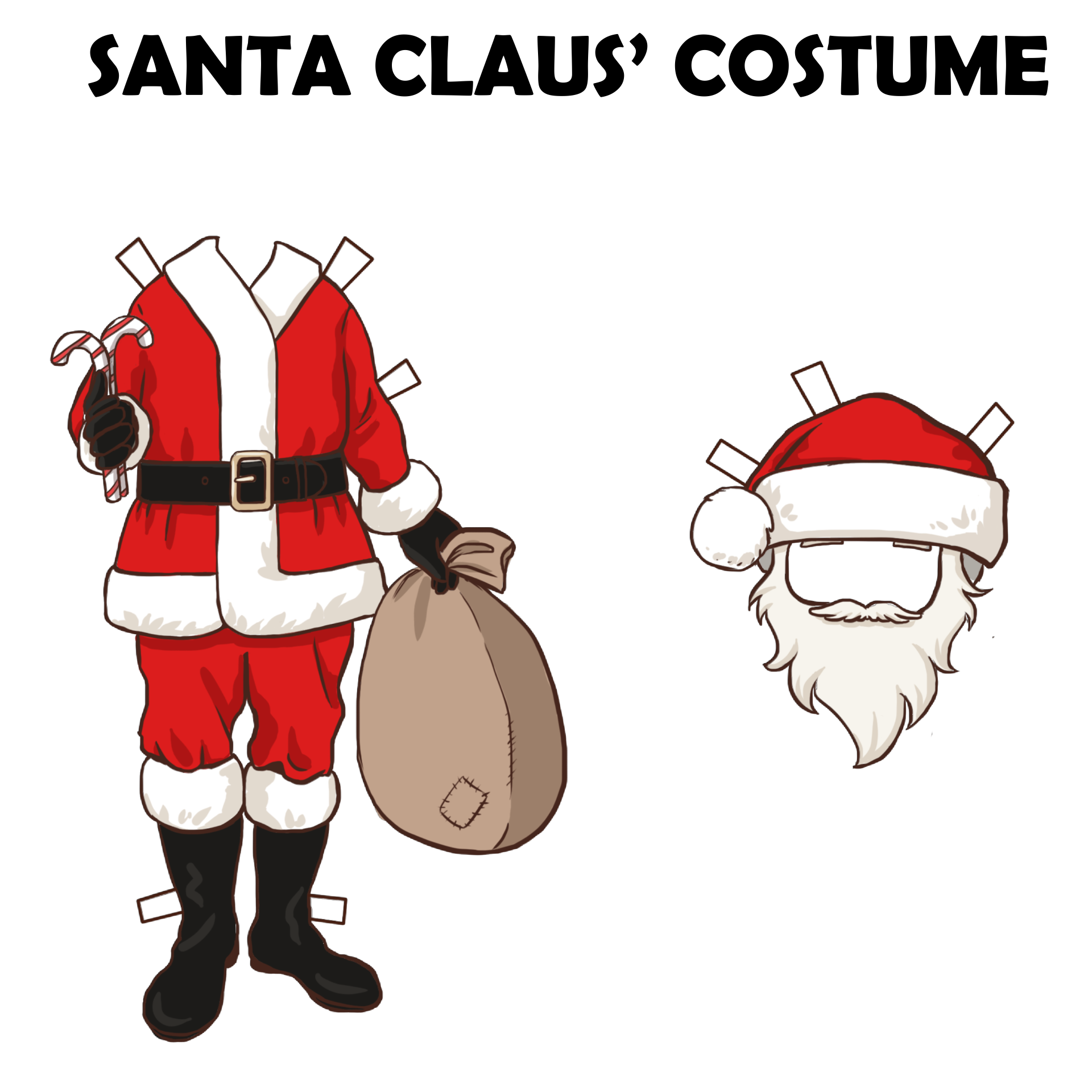 Christmas Paper Crafts 10 Free PDF Printables Printablee christmas-paper-crafts-10-free-pdf-printables-printablee