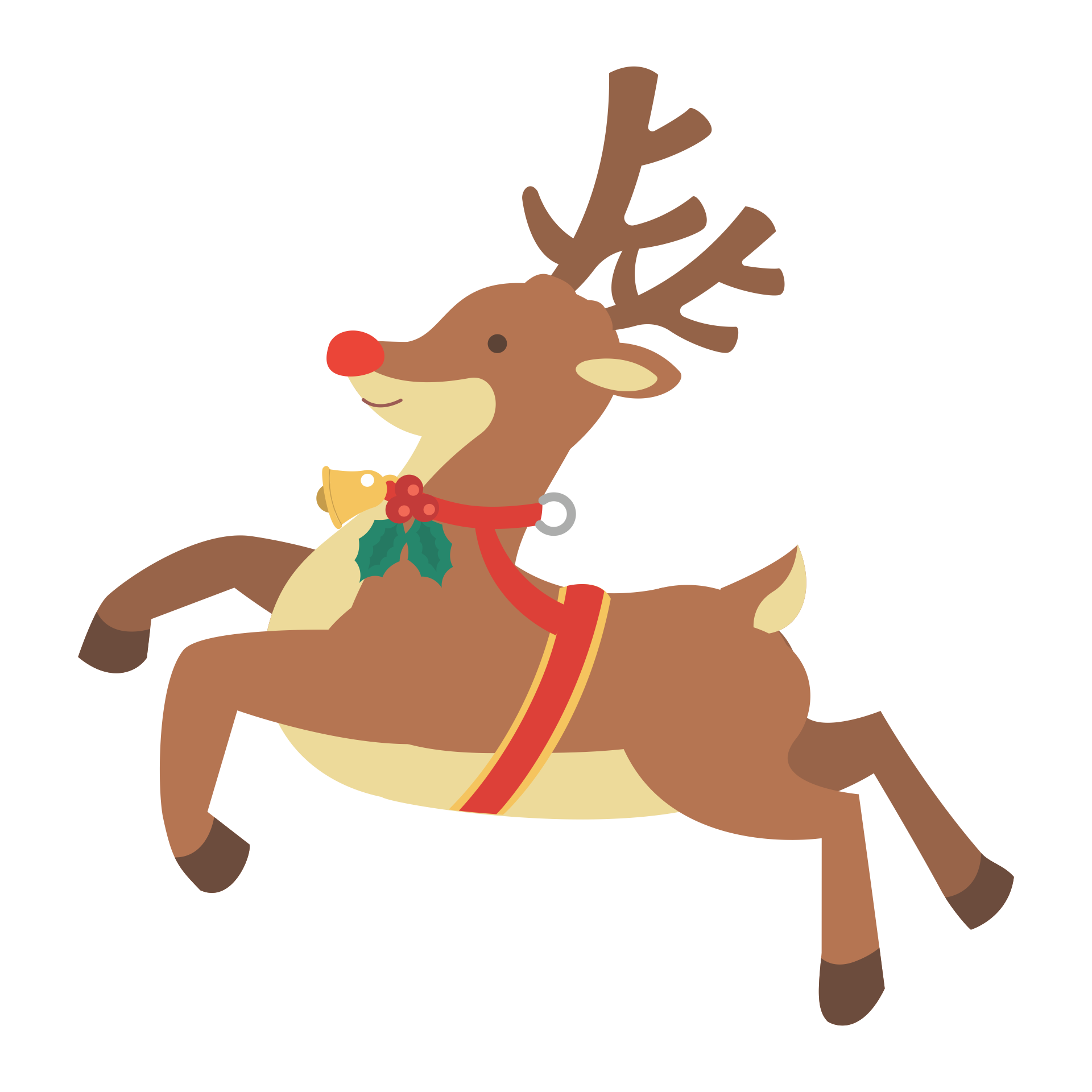 Christmas Reindeer Clip Art