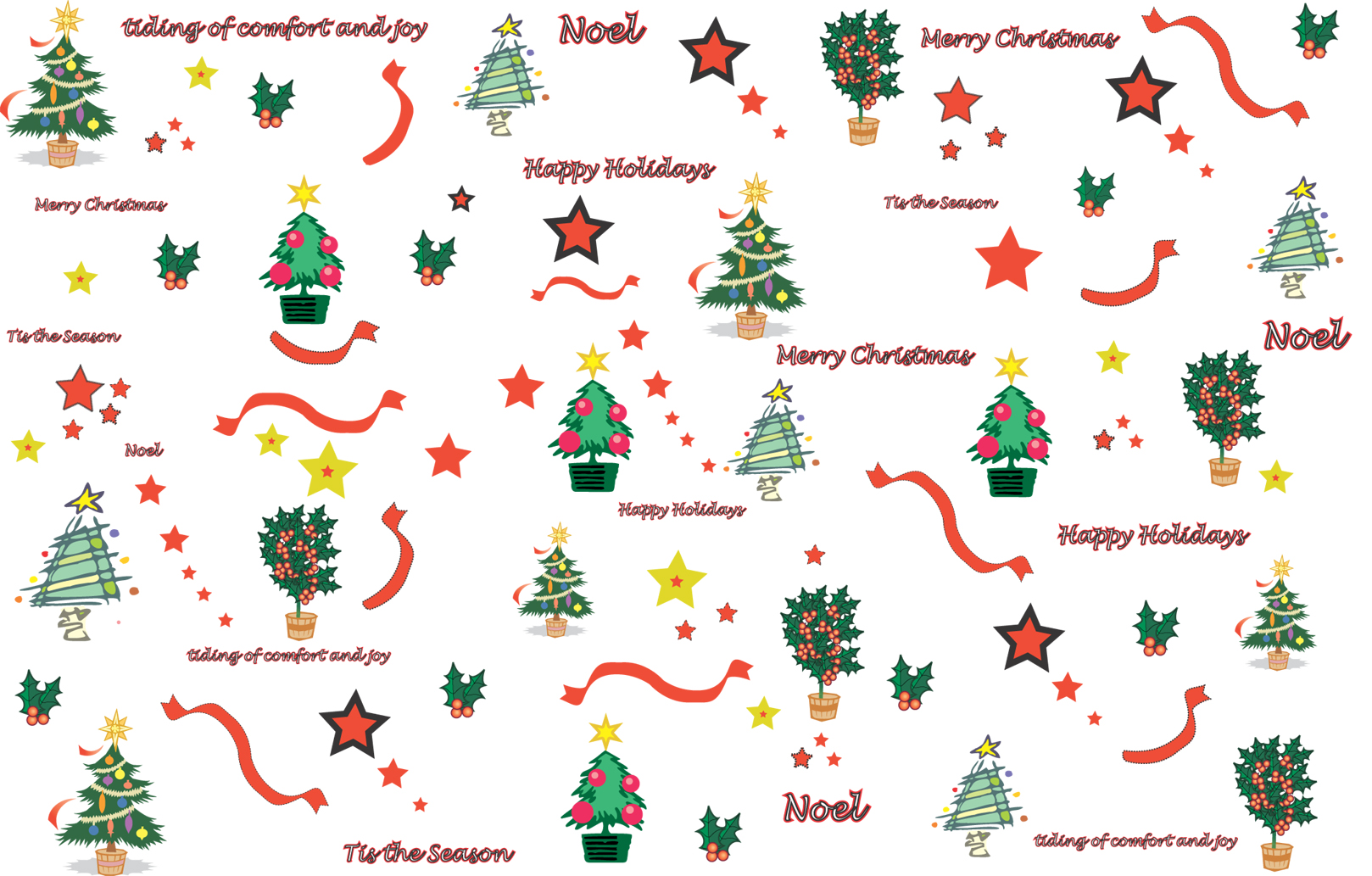 5-best-free-printable-christmas-paper-designs-printablee