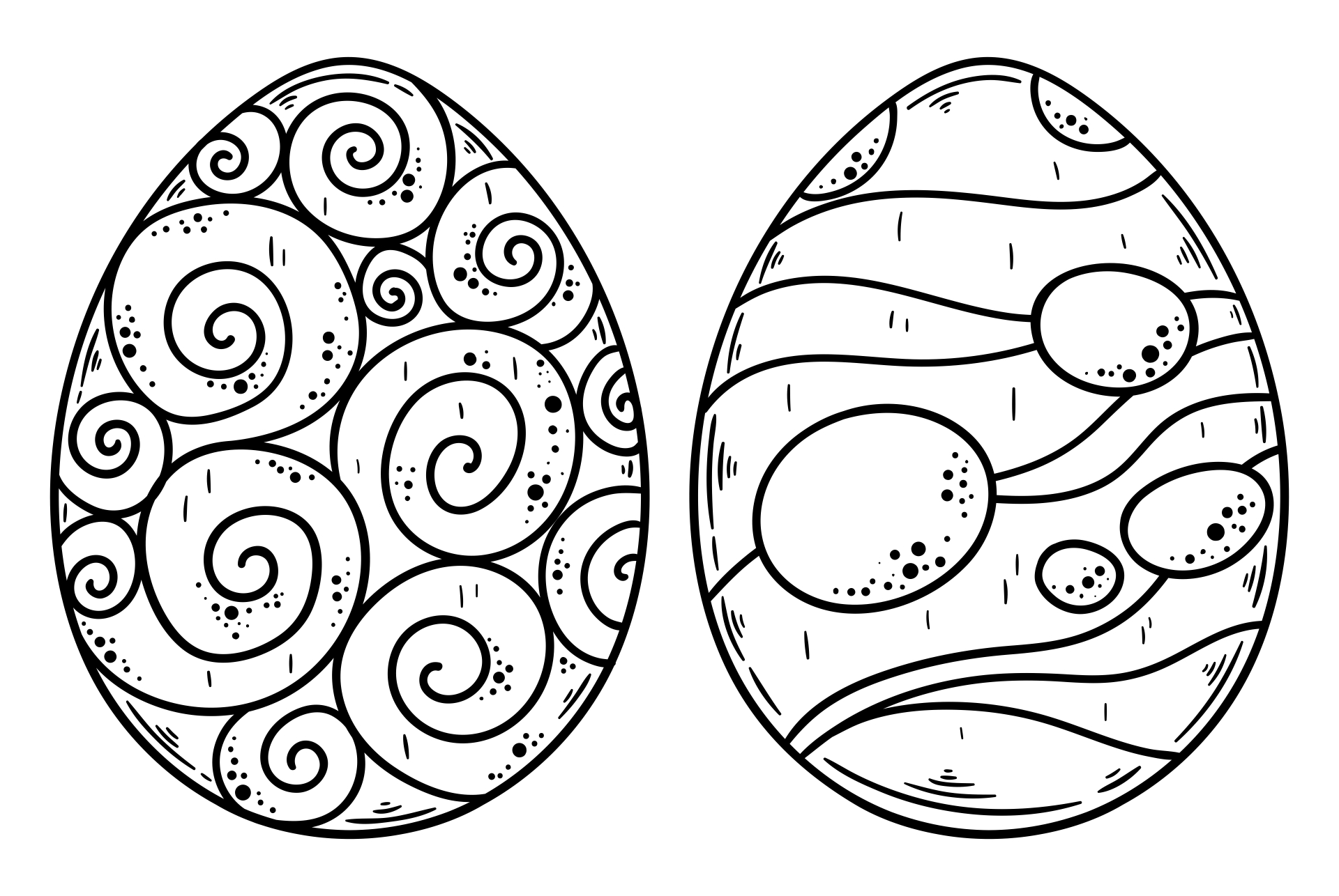 Easter Egg Coloring Pages Printable