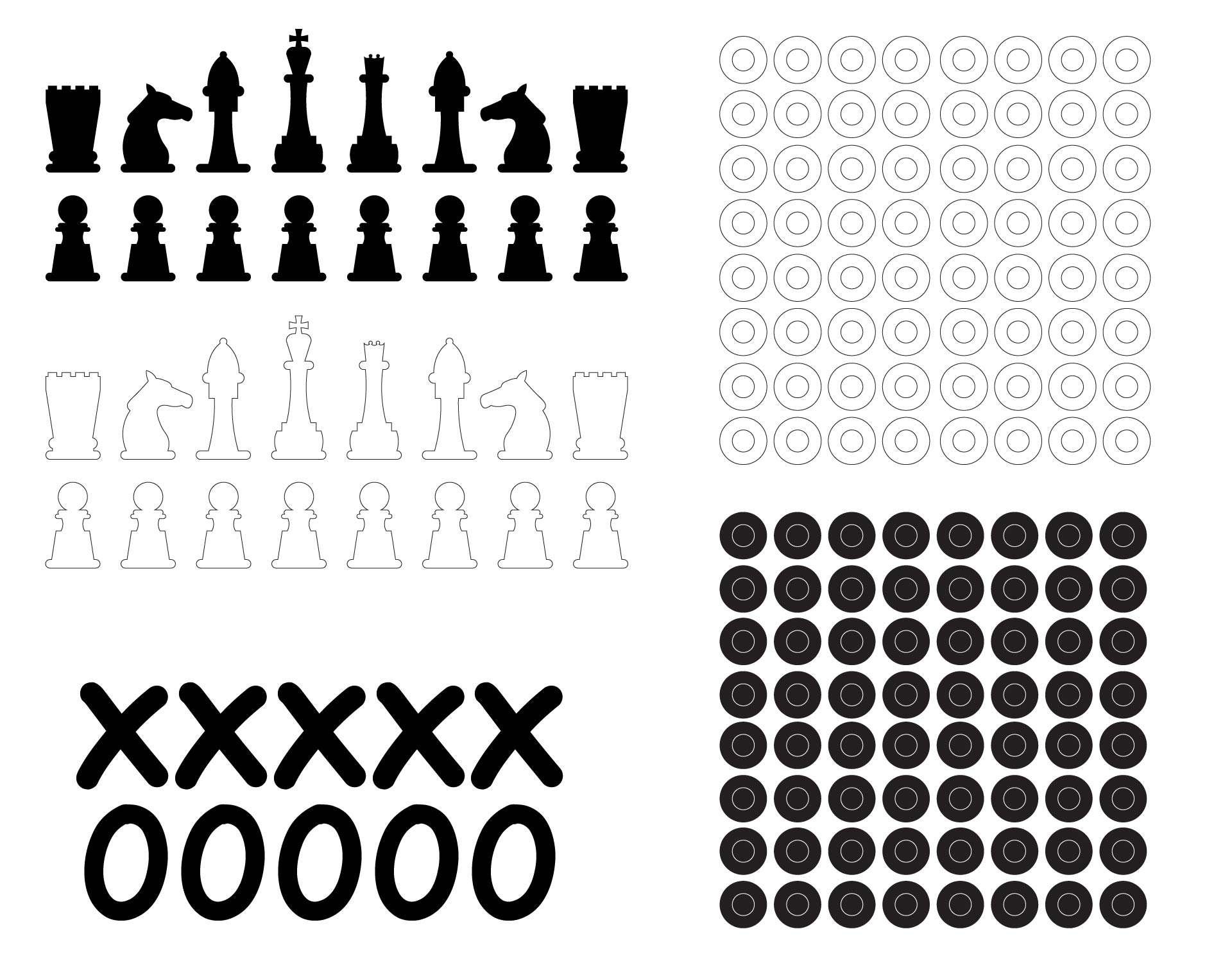 4 Best Printable Chess Board Game Pieces Printablee 4-best-printable-chess-board-game-pieces-printablee