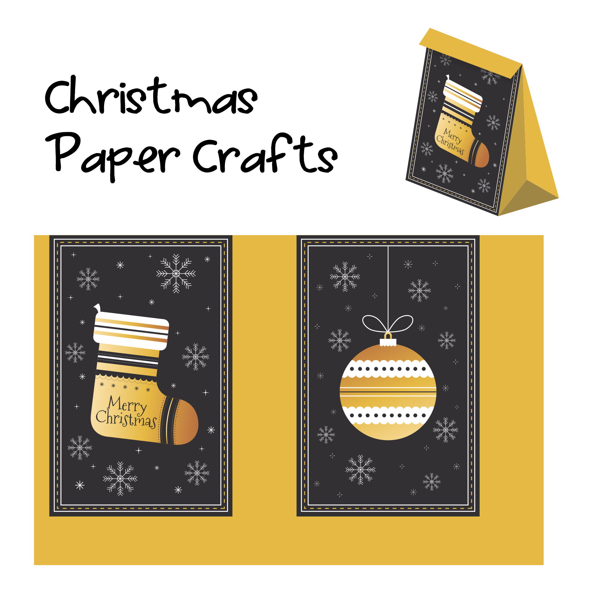 Printable Christmas Paper Crafts