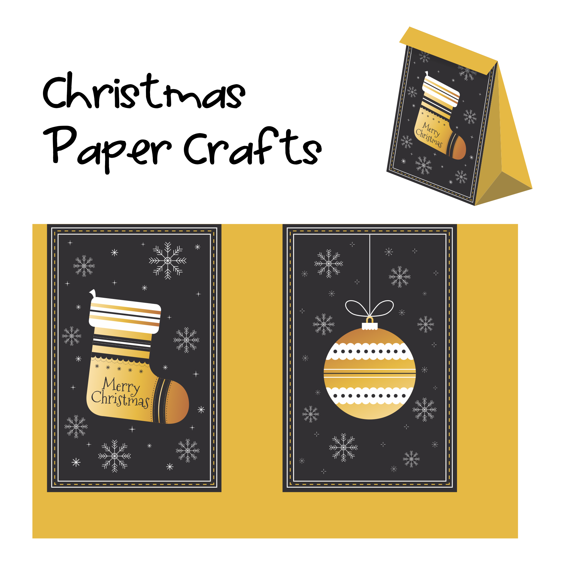 10-best-free-printable-christmas-paper-crafts-printablee