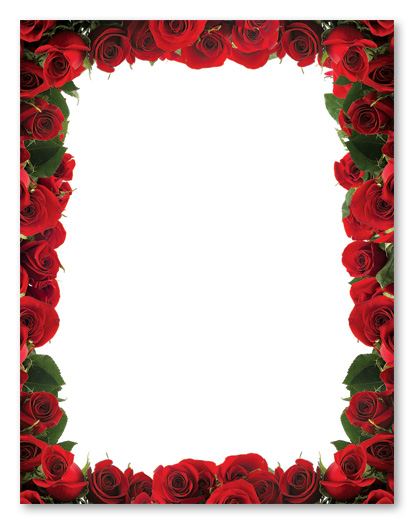 Transparent Red Rose Borders And Frames | My XXX Hot Girl