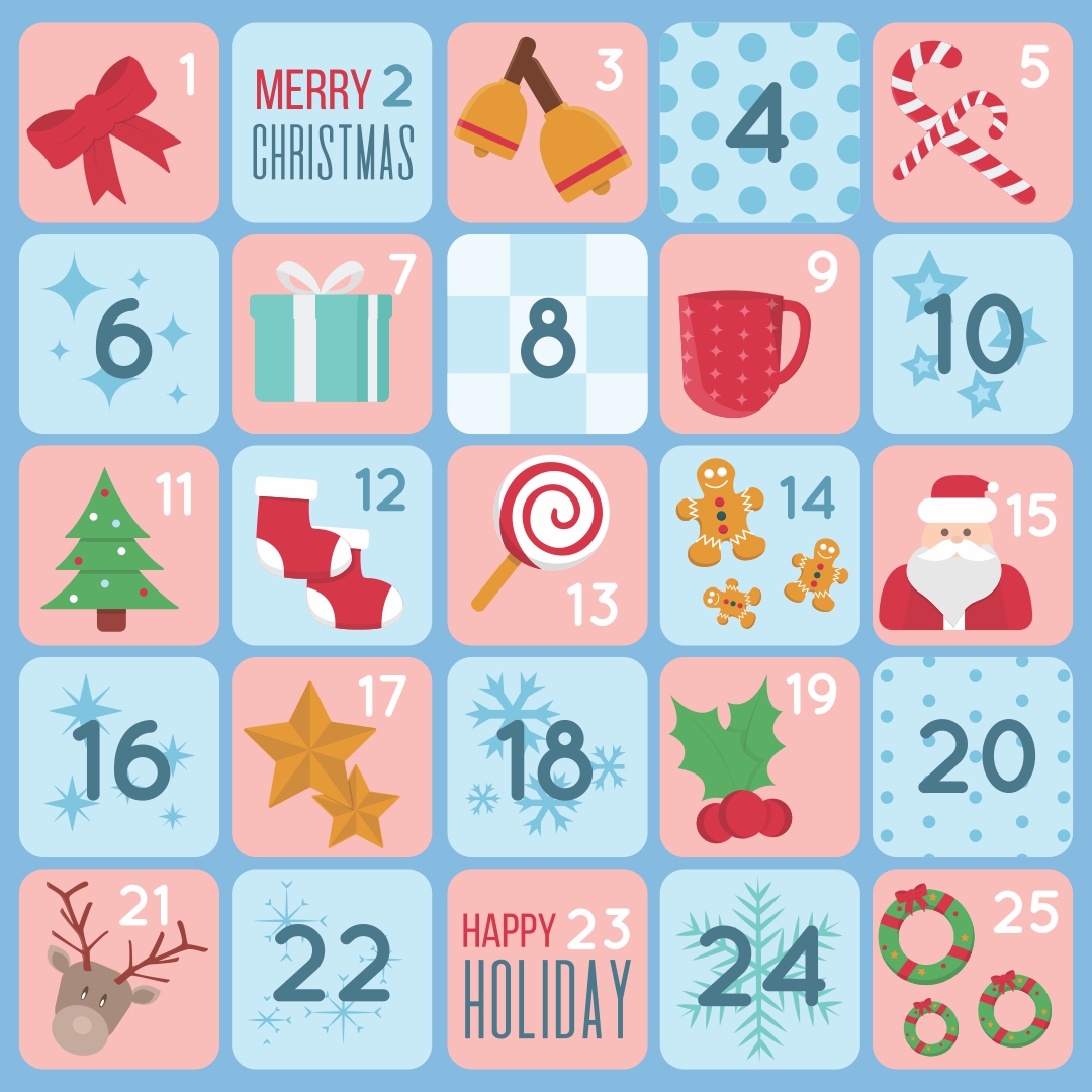 Advent Calendar Number Printables