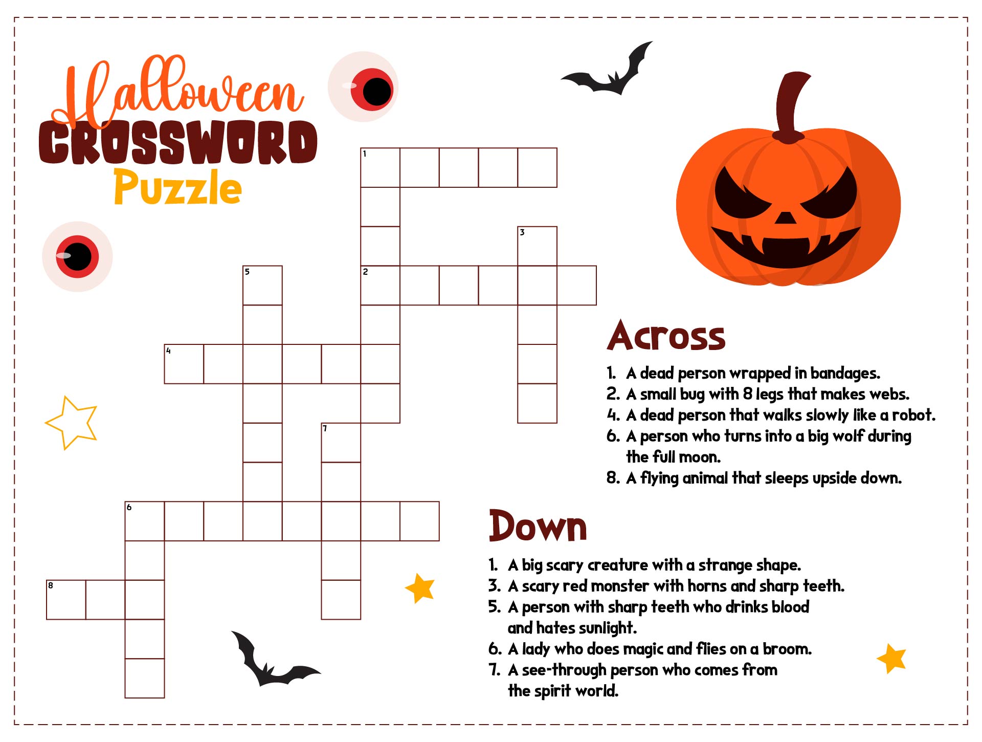 Free Printable Crosswords Medium Difficulty Medium Difficulty 