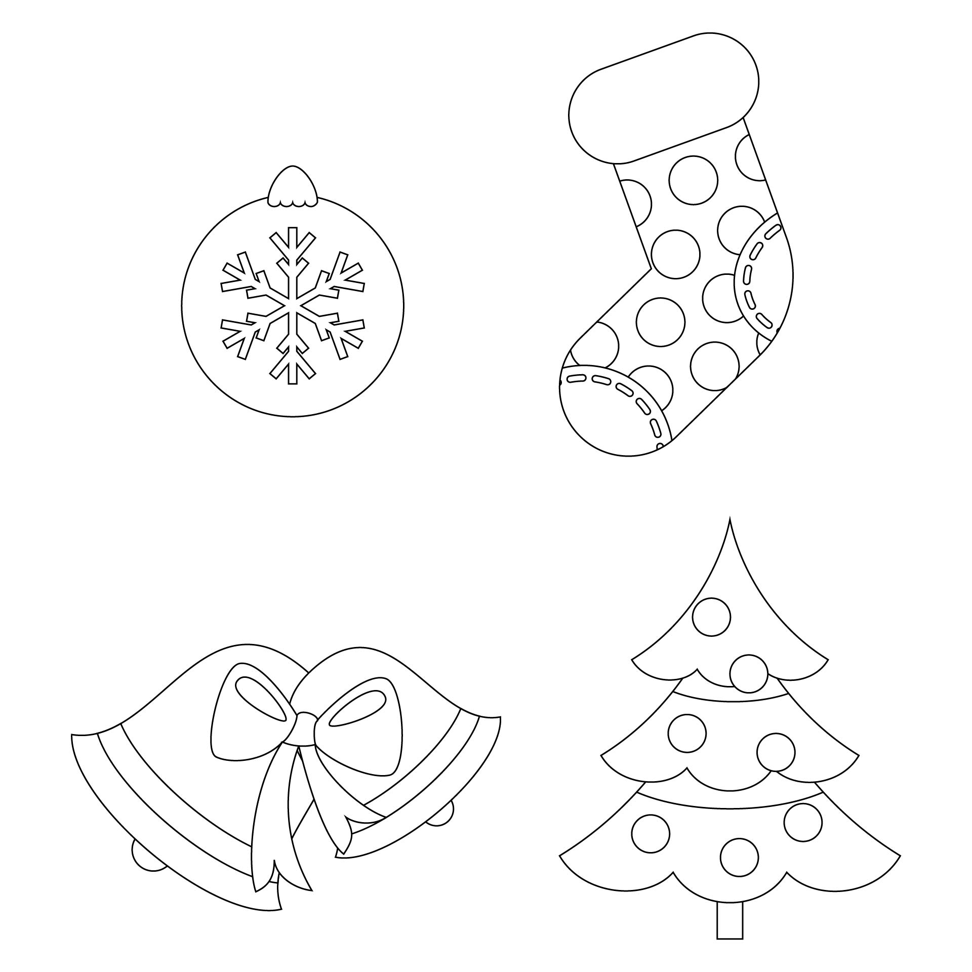 Printable Felt Christmas Ornament Patterns