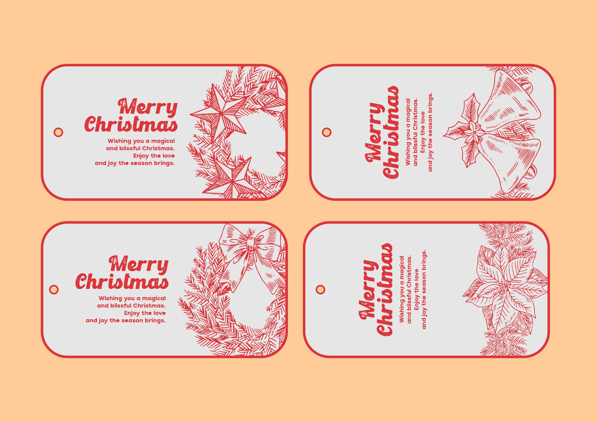 Vintage Christmas Gift Tags 6 Free PDF Printables Printablee Vintage Christmas Gift Tags 6 Free PDF Printables Printablee