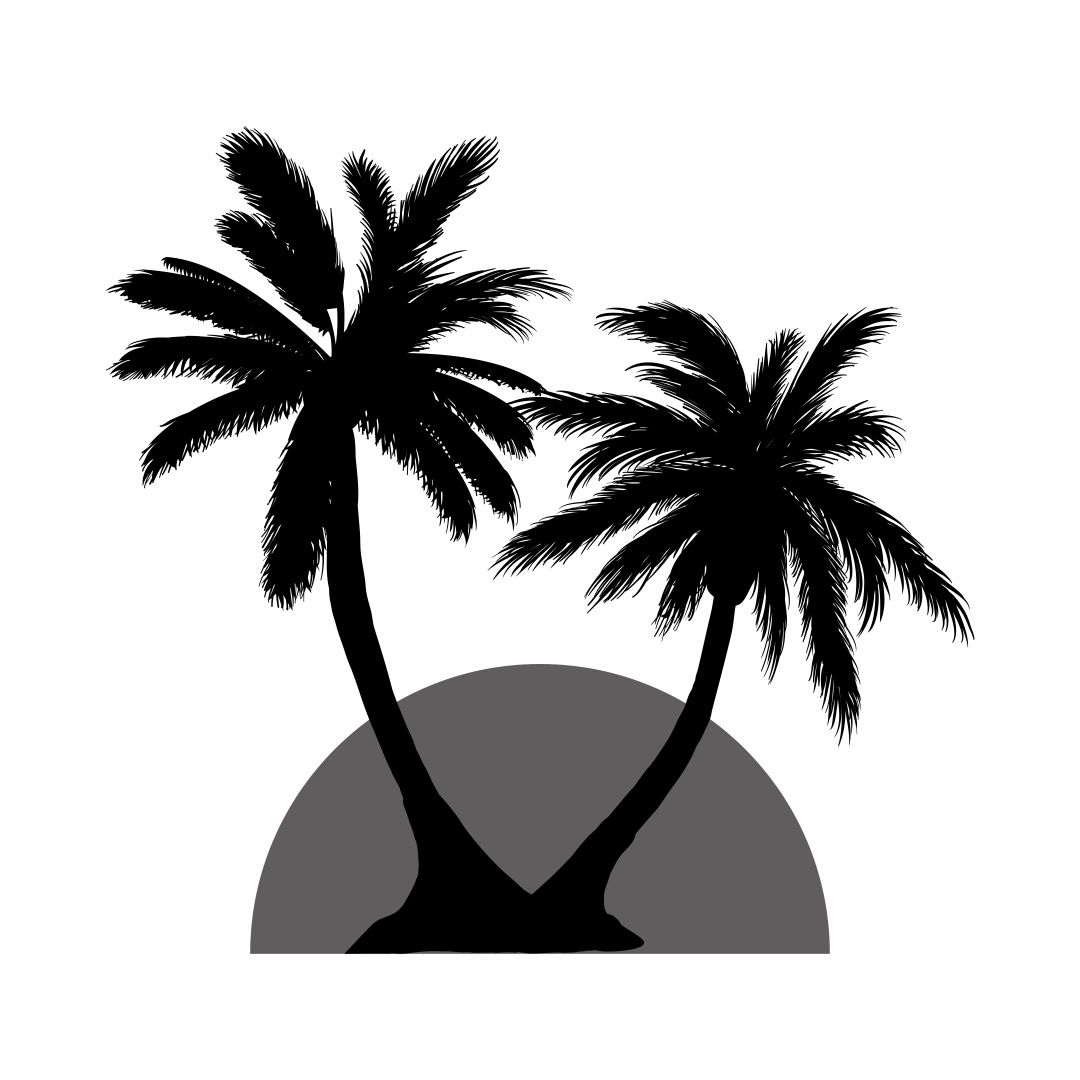 Printable Palm Tree Stencil - Printable World Holiday