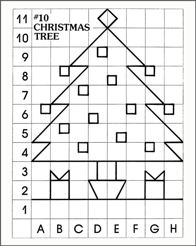 Free Printable Mystery Picture Grid Each Number Shade