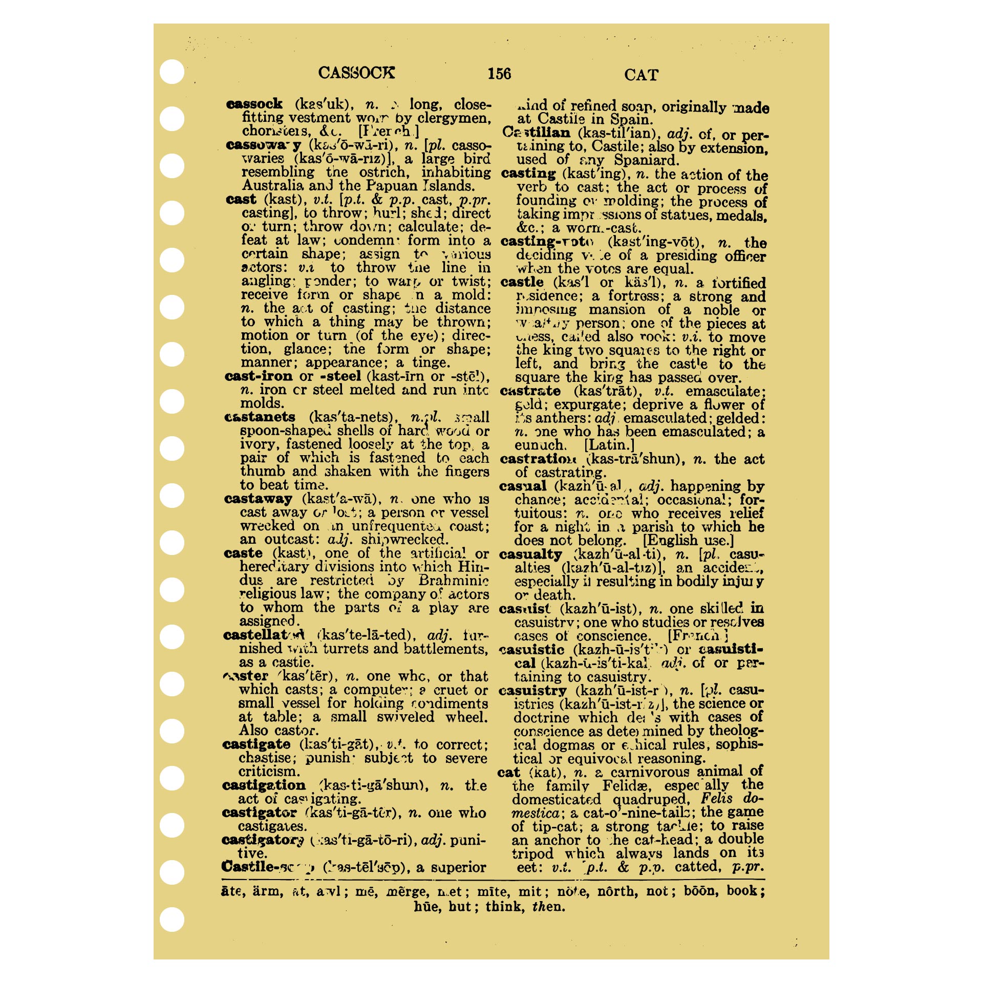 Vintage Dictionary Pages to Print