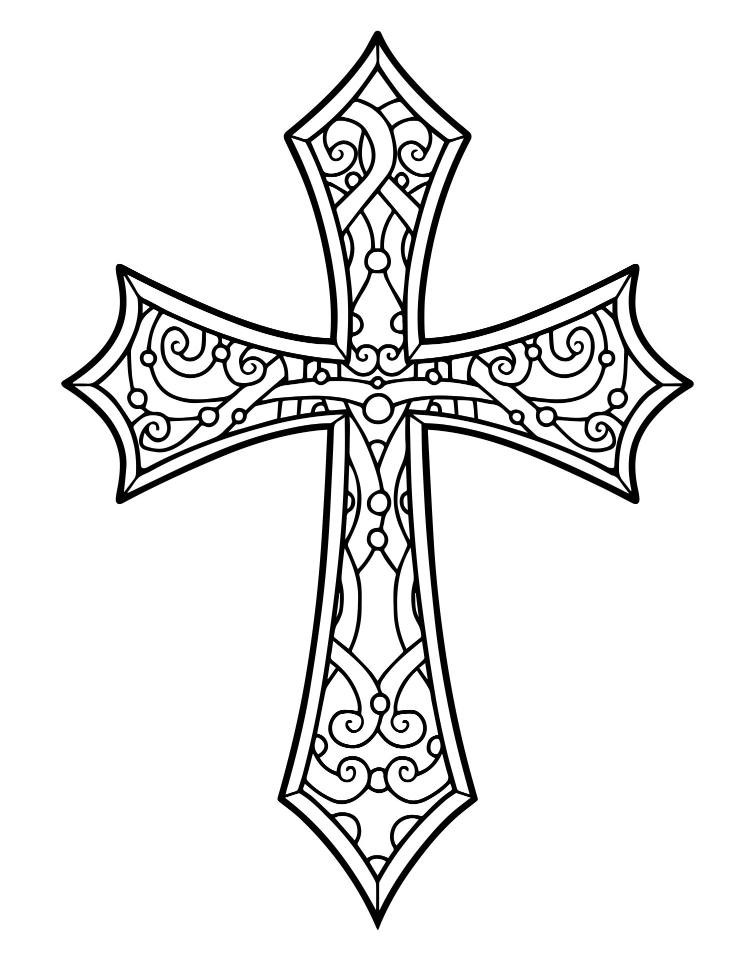 Crochet Bookmark Patterns for Crosses