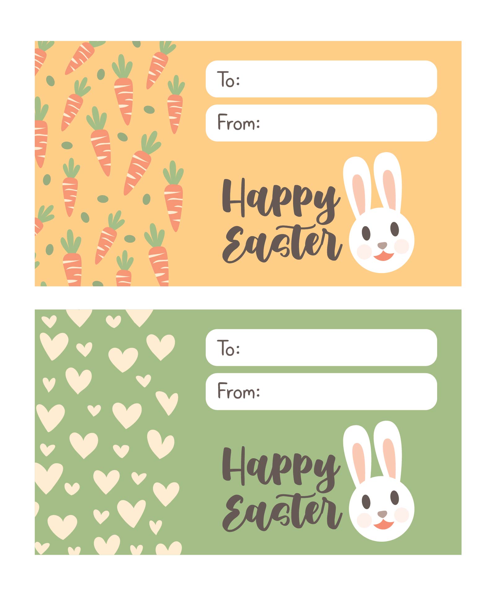 Printable Easter Gift Tags