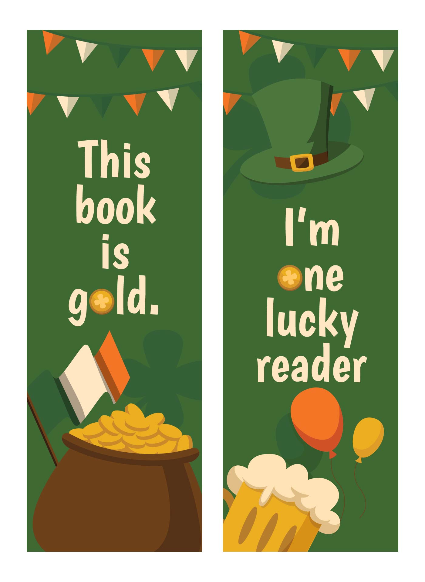 St. Patricks Day Bookmarks