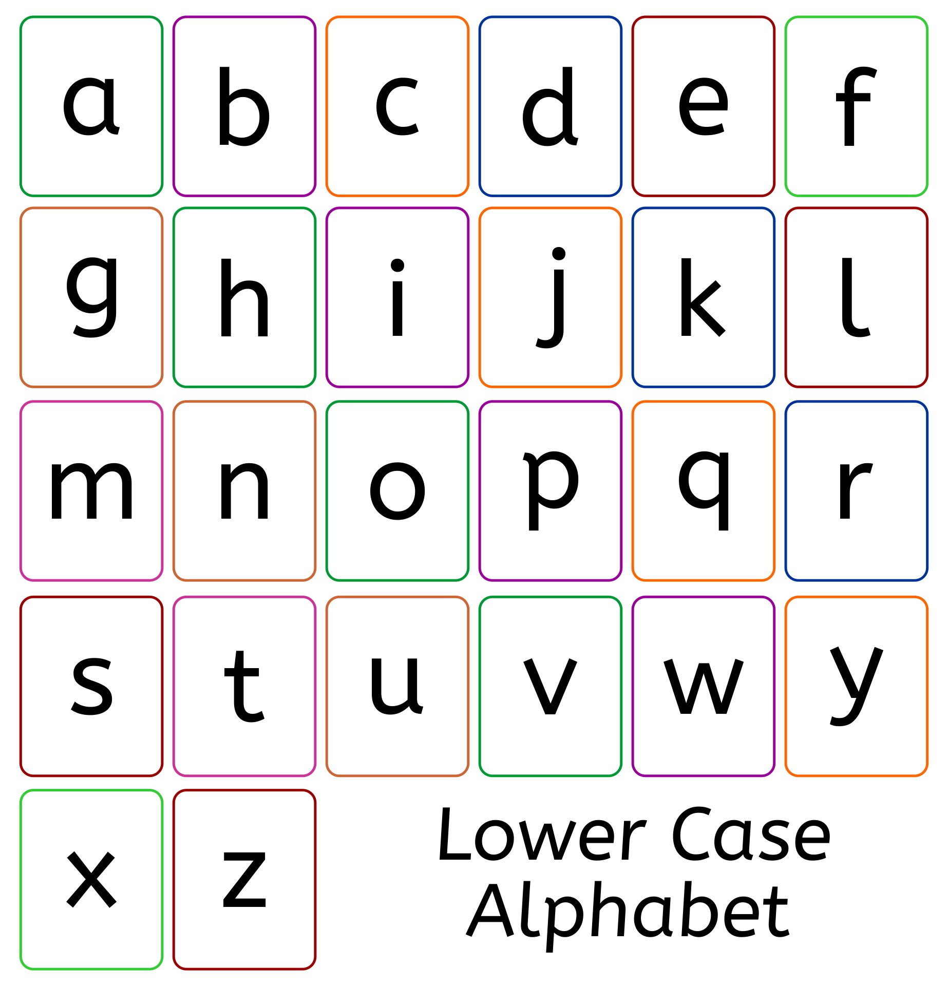 Free Printable Alphabet Flash Cards Upper And Lower Case