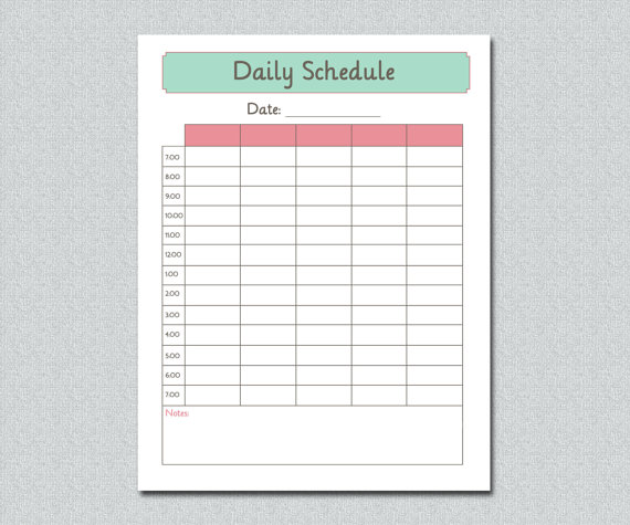 List 95+ Wallpaper Printable Daily Schedule For Preschool Classroom ...