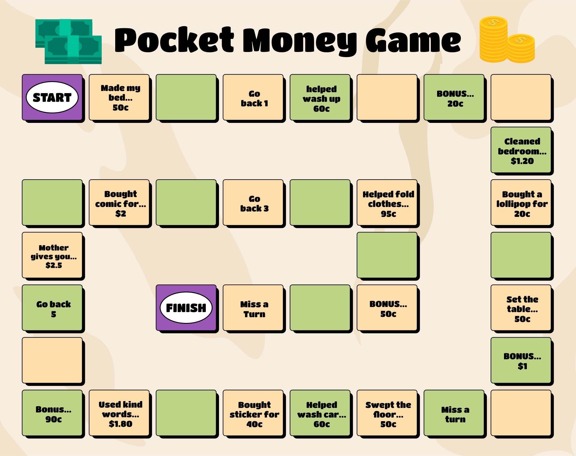 12 Best Printable Board Game Of Life PDF for Free at Printablee