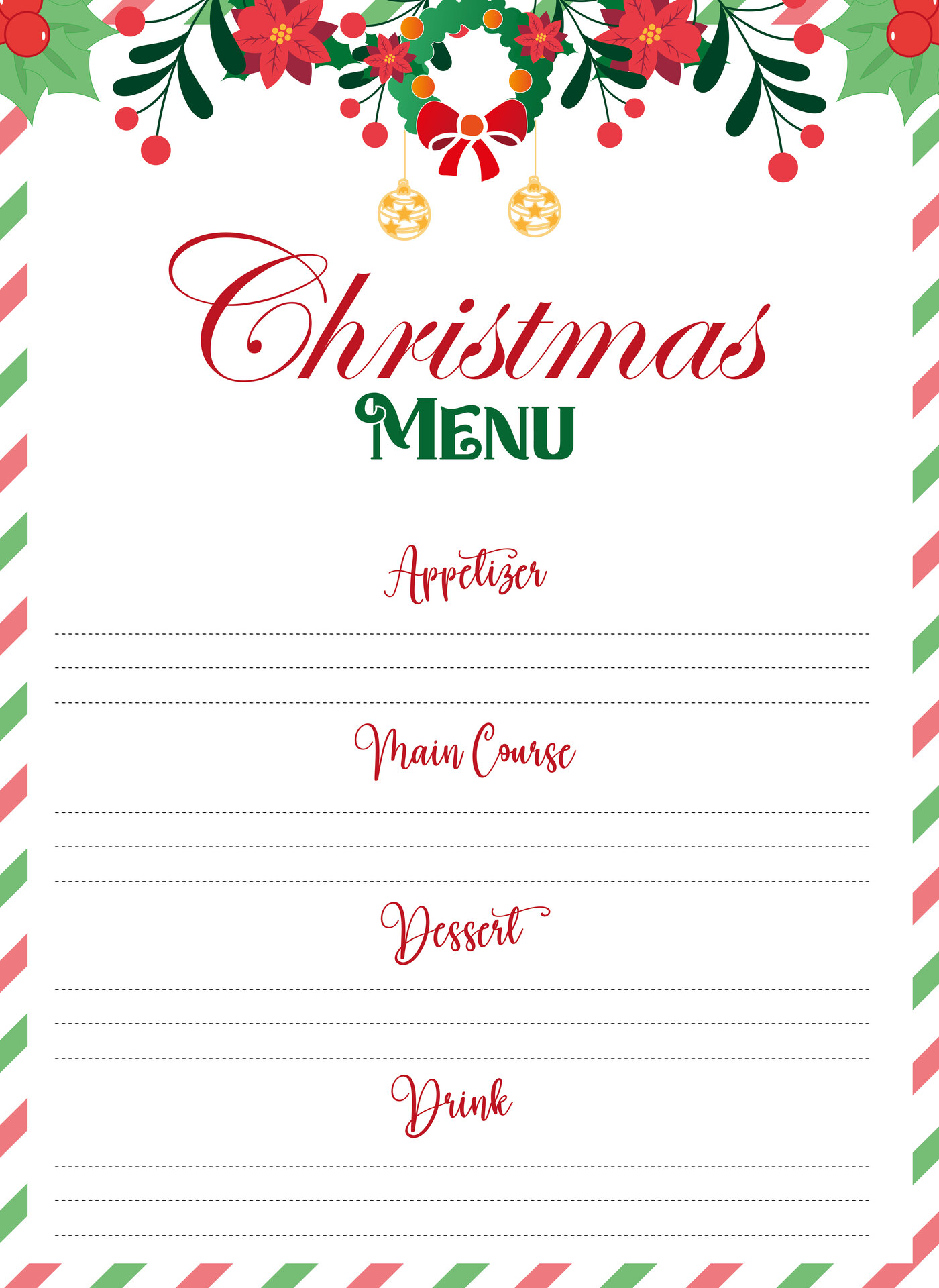 5 Best Free Printable Christmas Dinner Menu Templates Printablee 5-best-free-printable-christmas-dinner-menu-templates-printablee