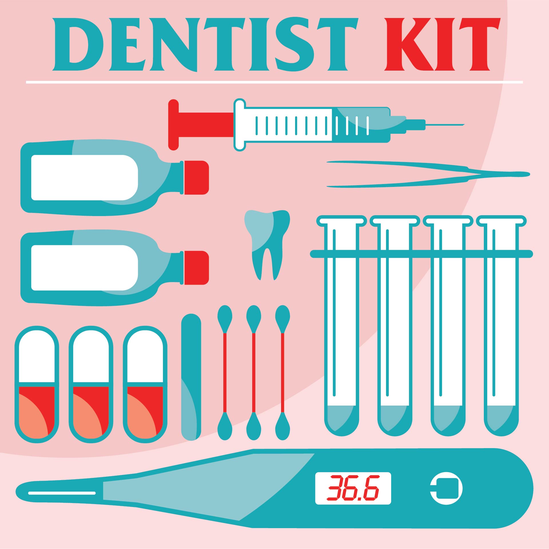 Doctor Kit Craft Template