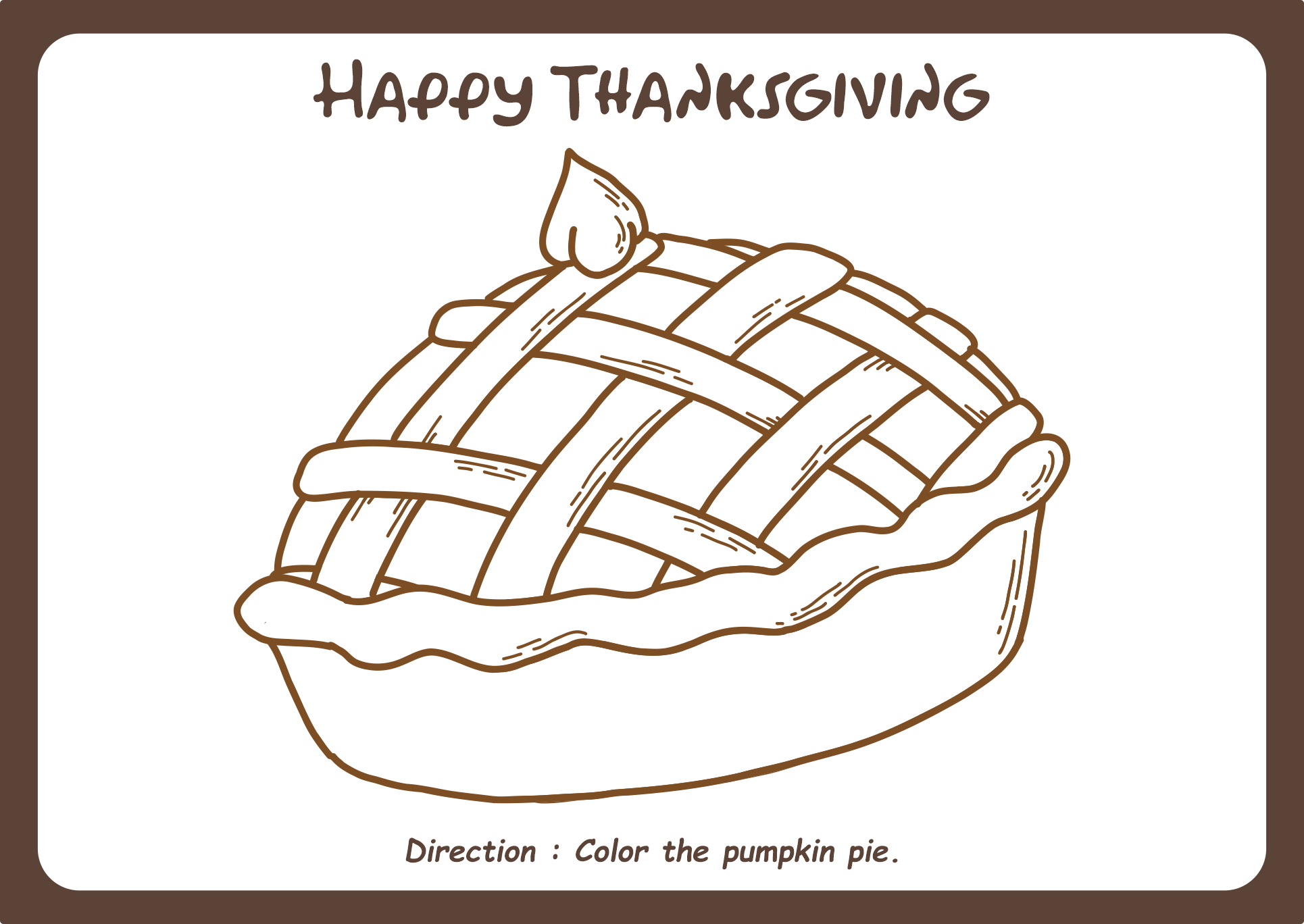 Best Printable Thanksgiving Printablee