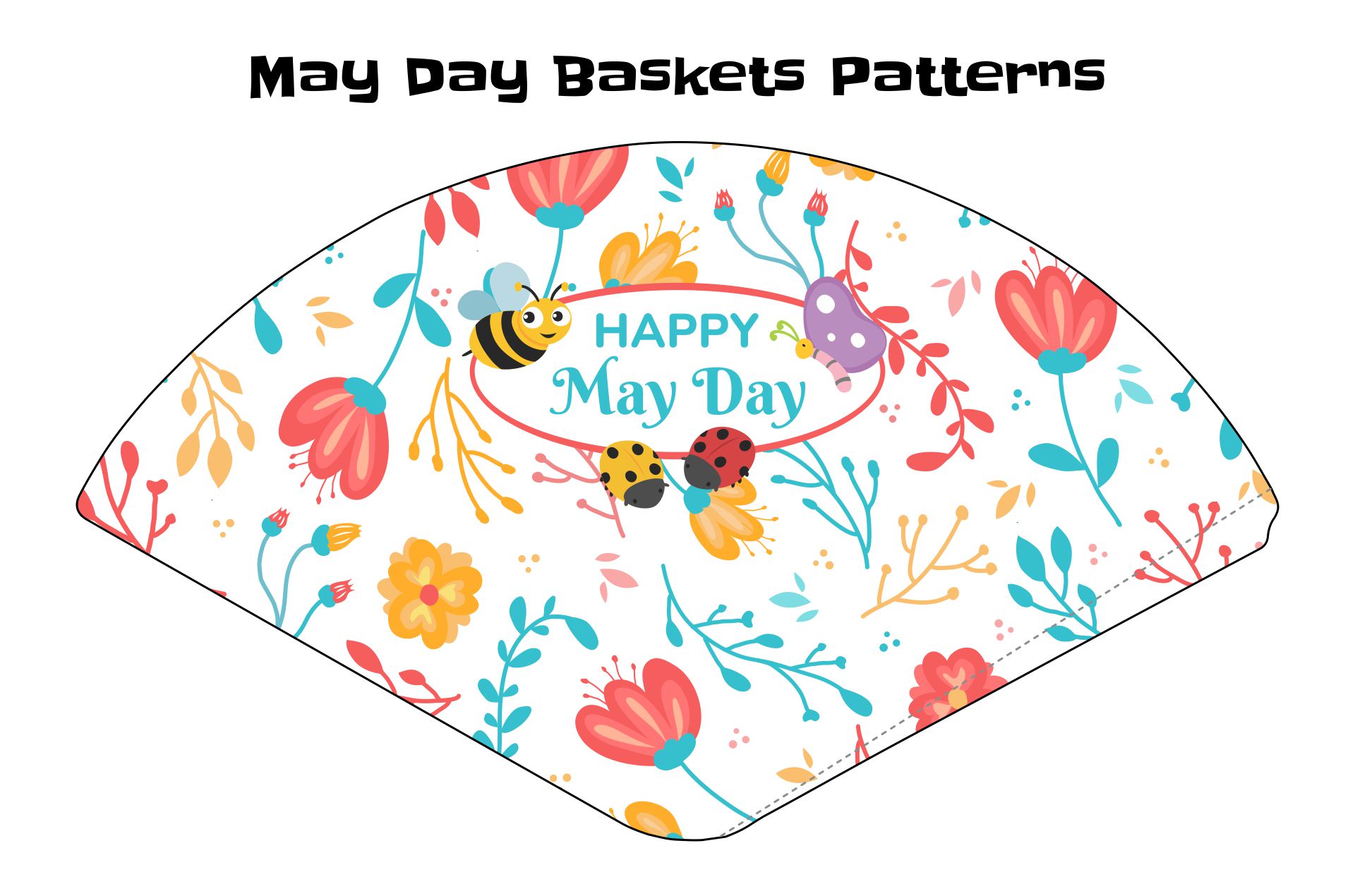 May Day Baskets Patterns Printable