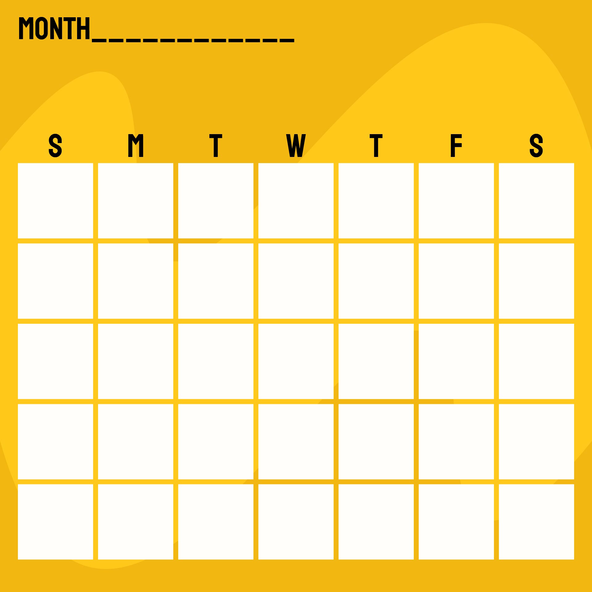 Preschool Printable Calendar Templates 2013
