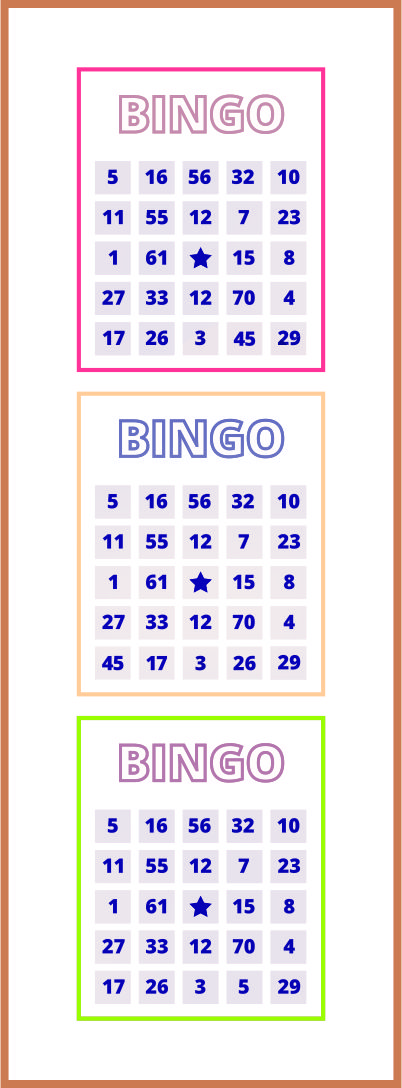 Printable Paper Bingo Sheets