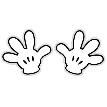 Printables Mickey Mouse Hands Gloves