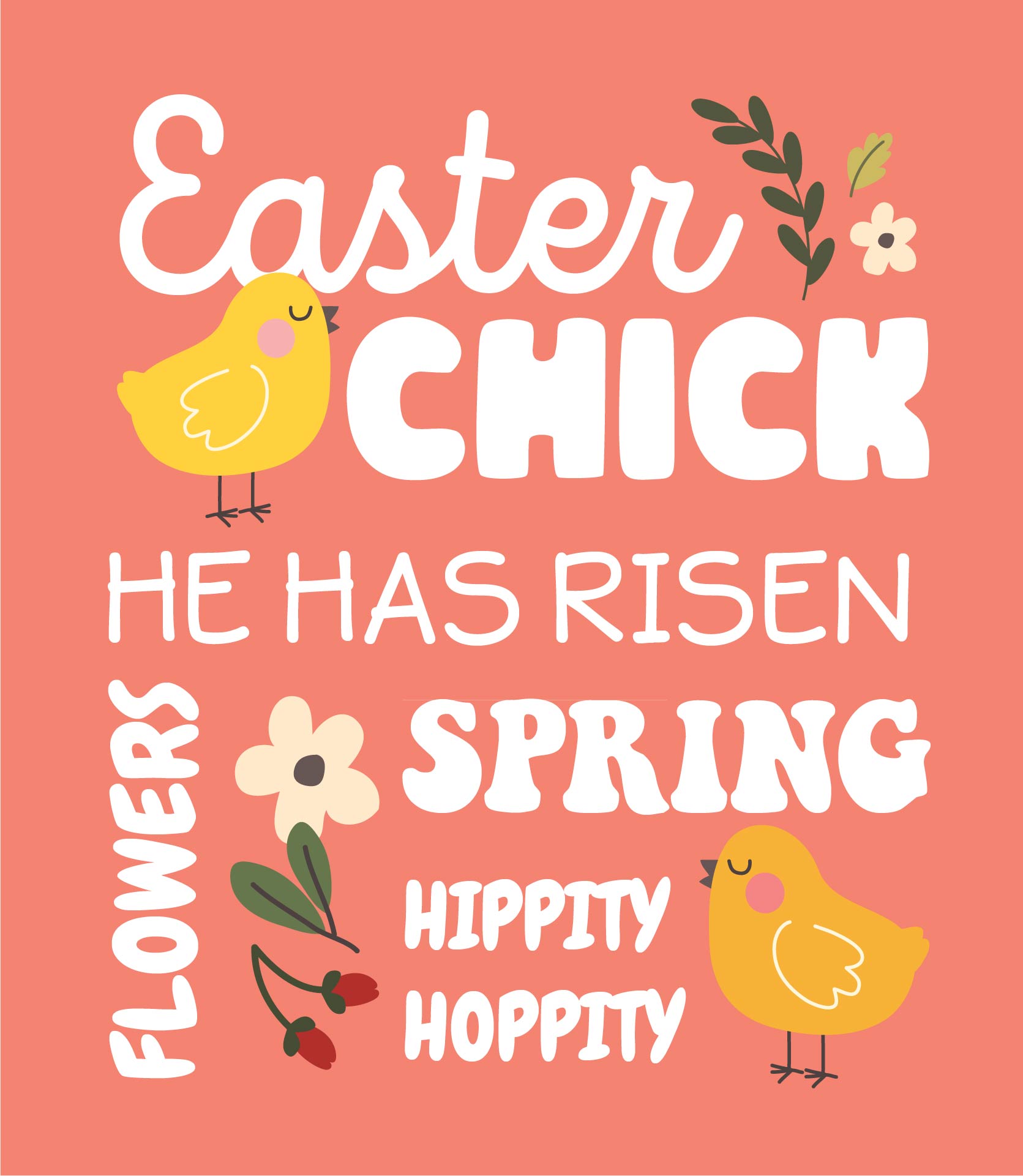 Printable Easter Subway Art