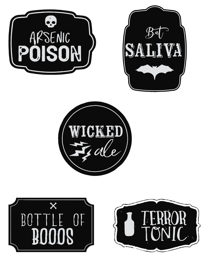 Printable Halloween Labels