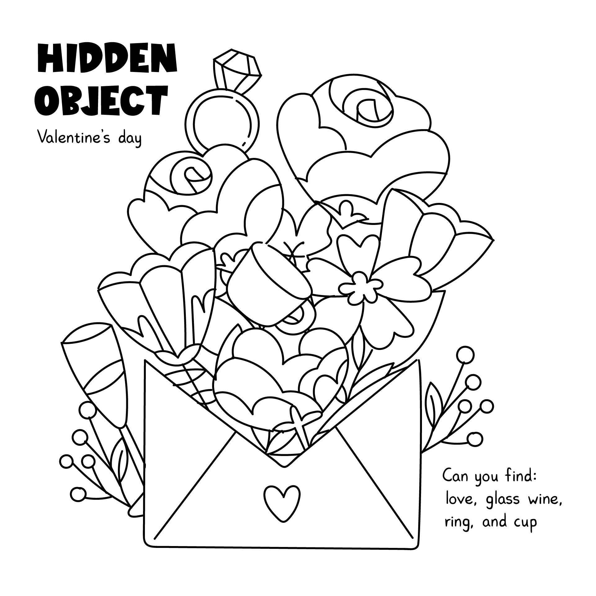 Printable Hidden Picture Puzzles Kids
