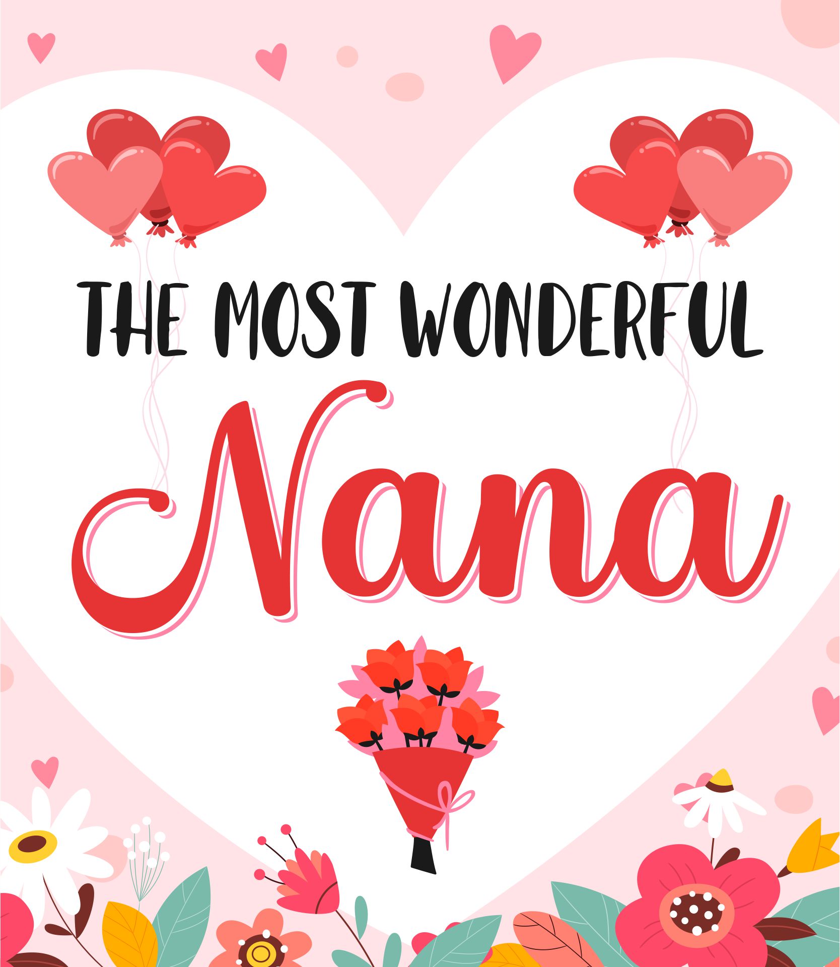 Printable Mothers Day Cards for Nana