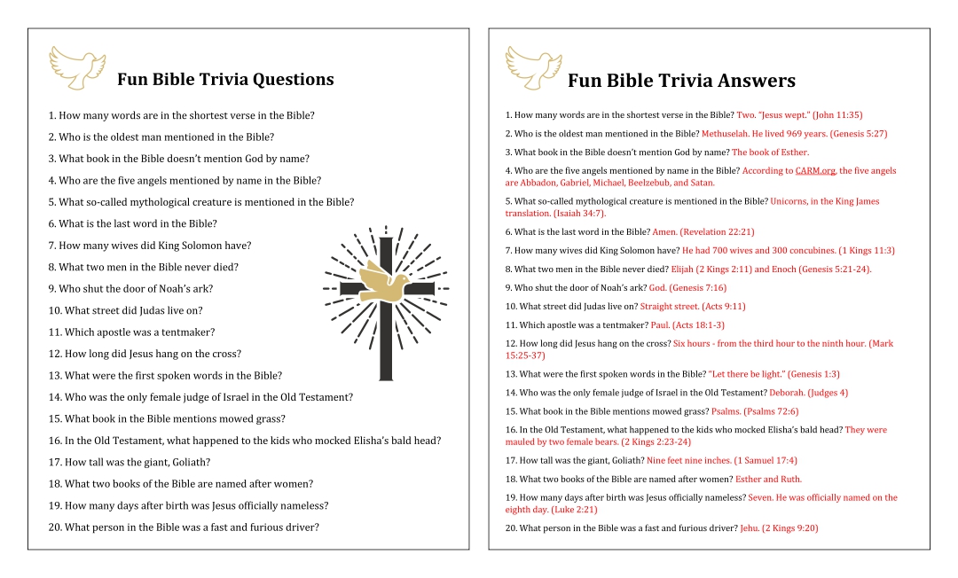 5 Best Free Printable Bible Study Questions Printablee Com