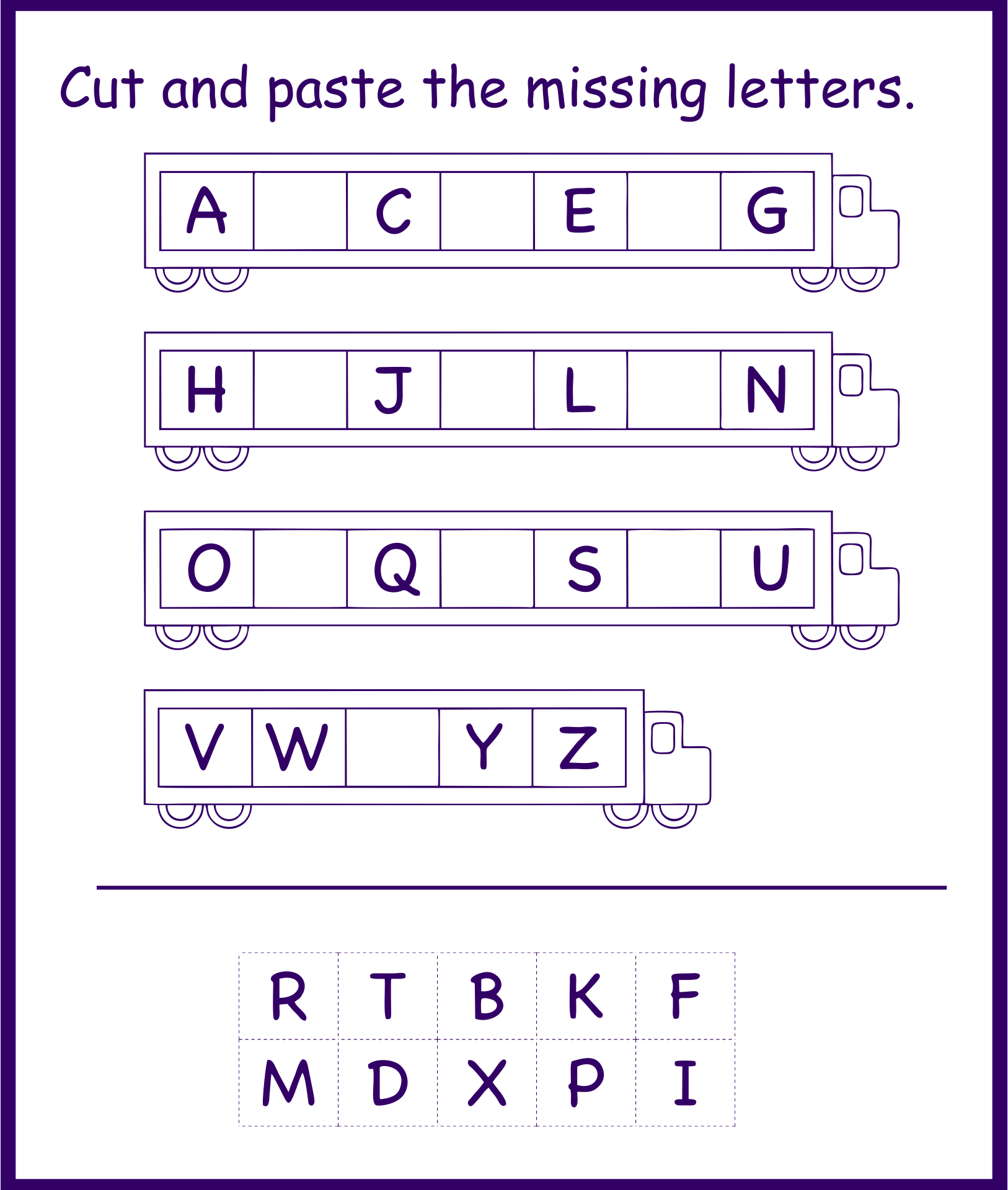 Printable Free Abc S Alphabet Worskheets For Pre K Printable Alphabet 