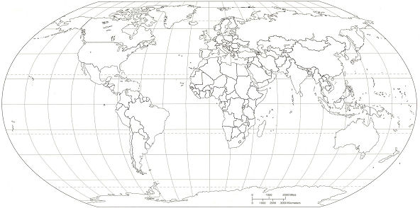 4 Best Images of Printable Blank World Map With Countries - Printable ...