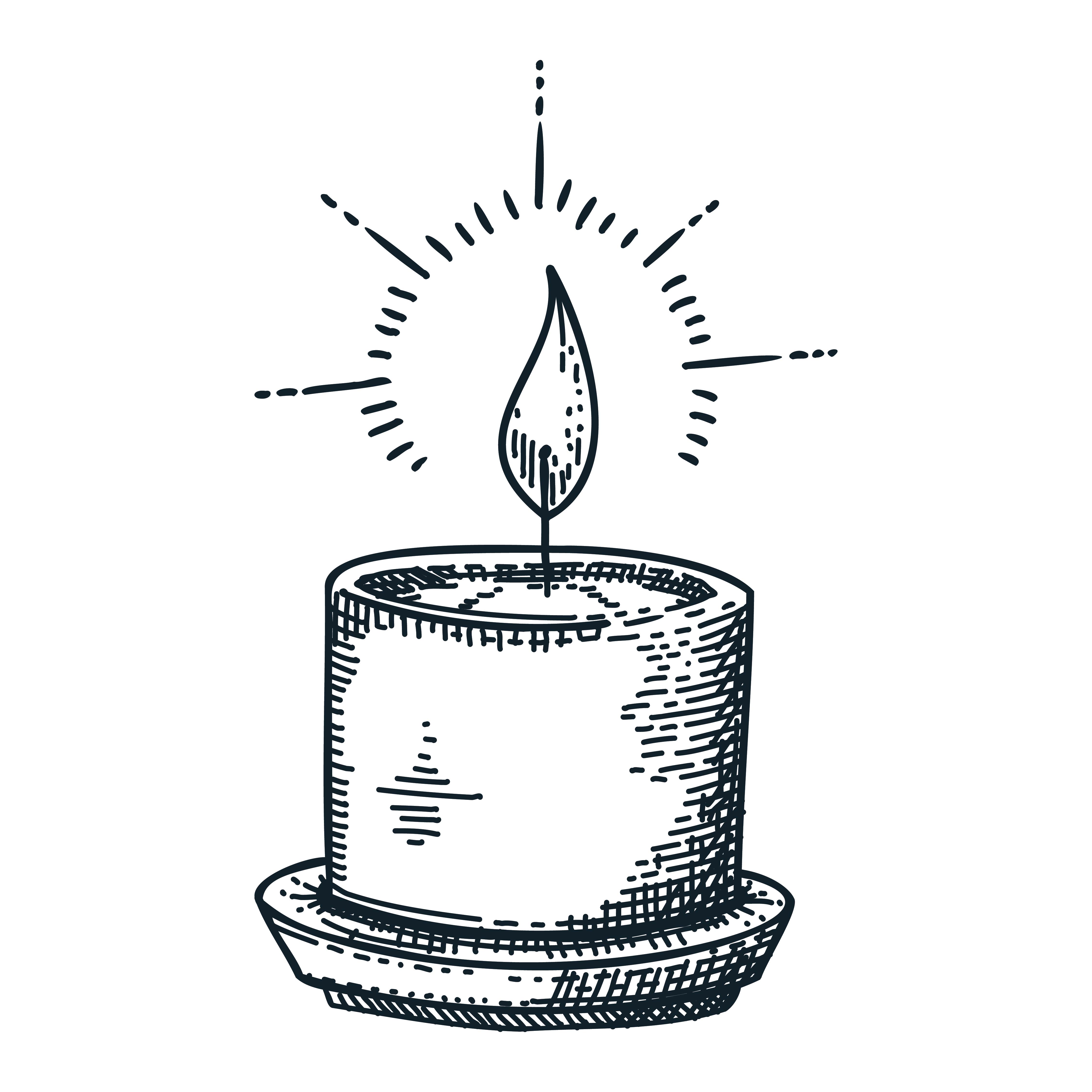 4 Best Christmas Candle Template Printable