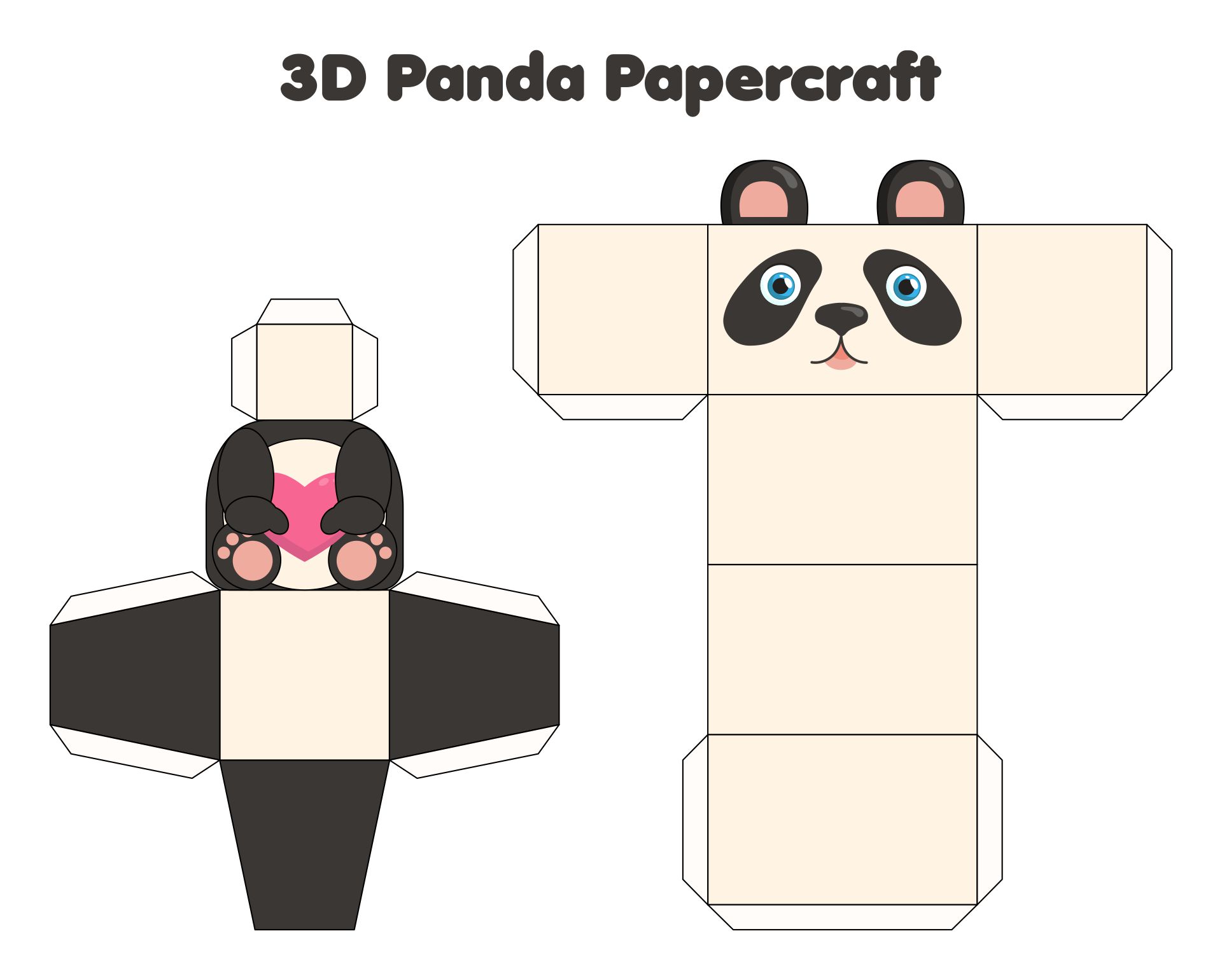 Printable 3D Paper Crafts