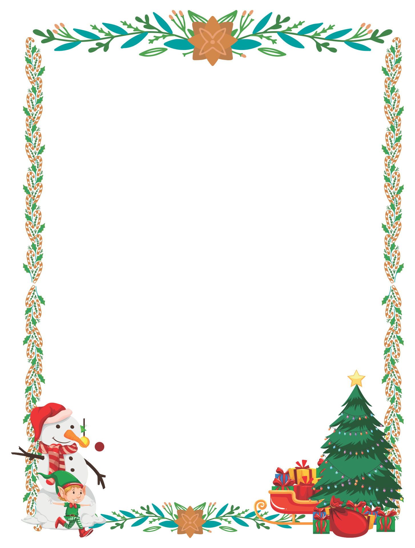 Printable Christmas Stationary