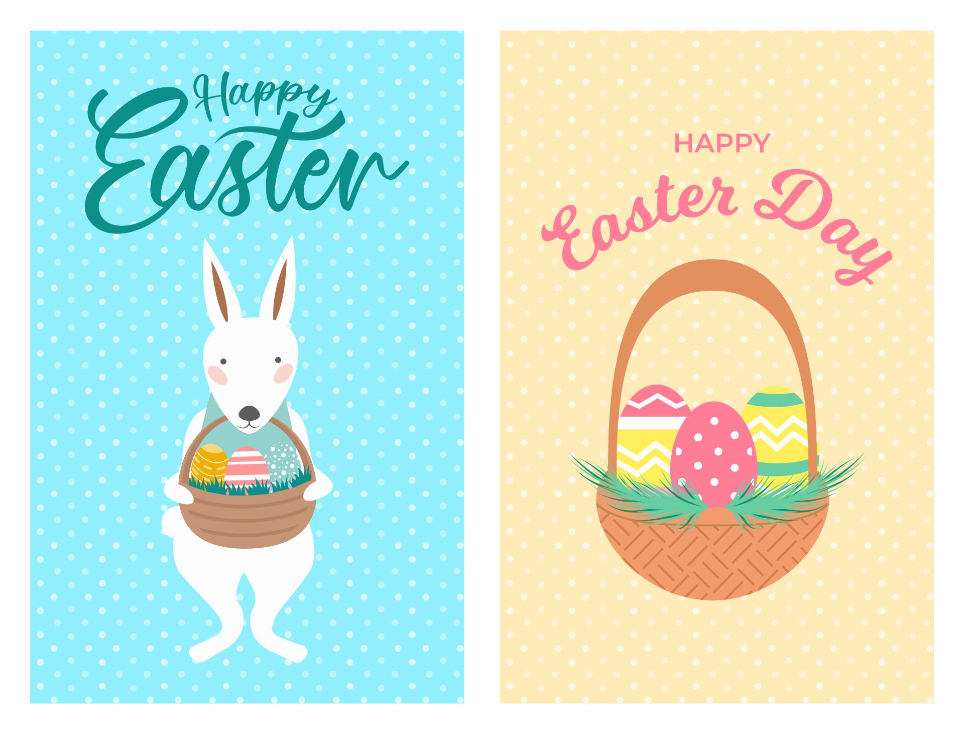 Printable Easter Postcards