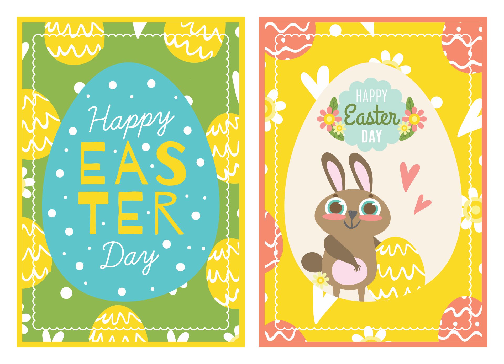 Printable Easter Postcards