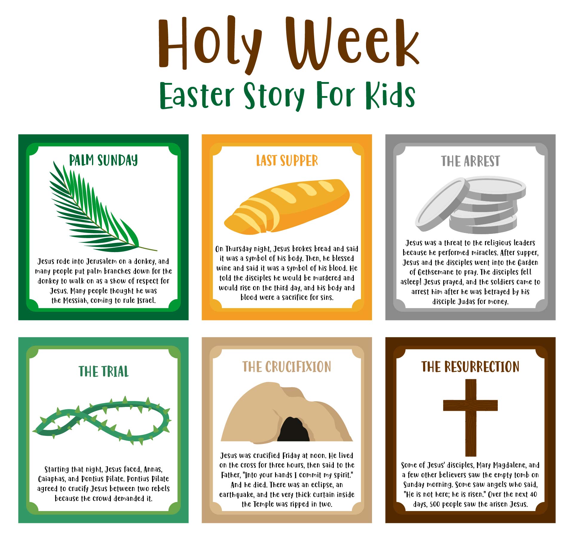 Printable Easter Story for Kids