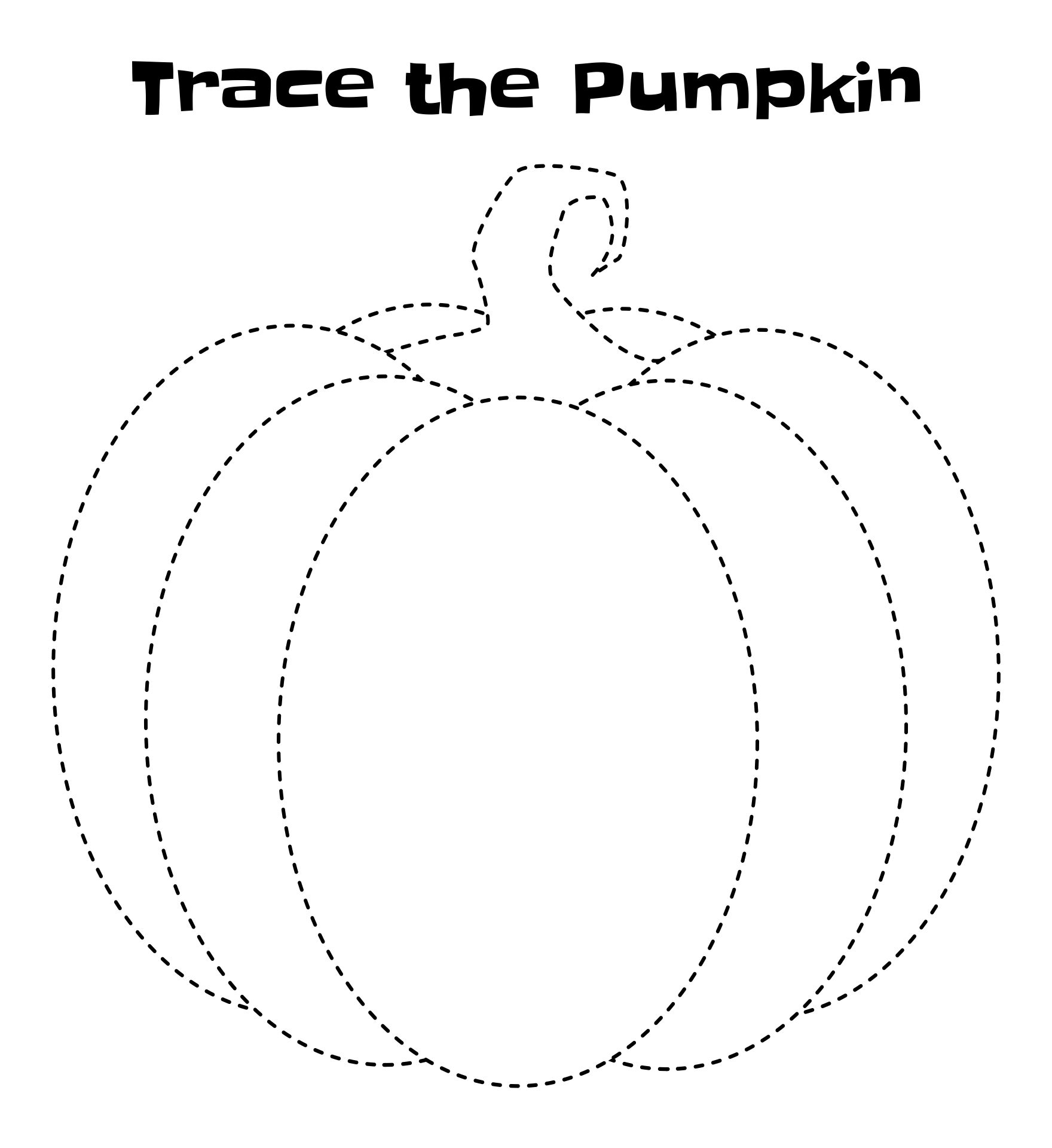 Pumpkin Preschool Printables